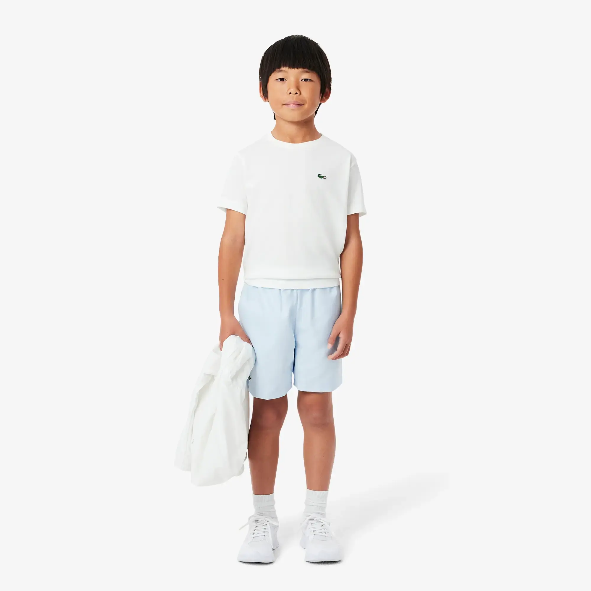 Lacoste Diamond Taffeta Sport Shorts - Light Blue