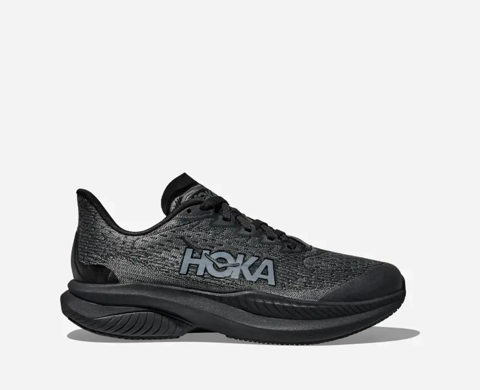 Hoka One One HOKA Kid's Mach 6 Road Running Shoes in Black