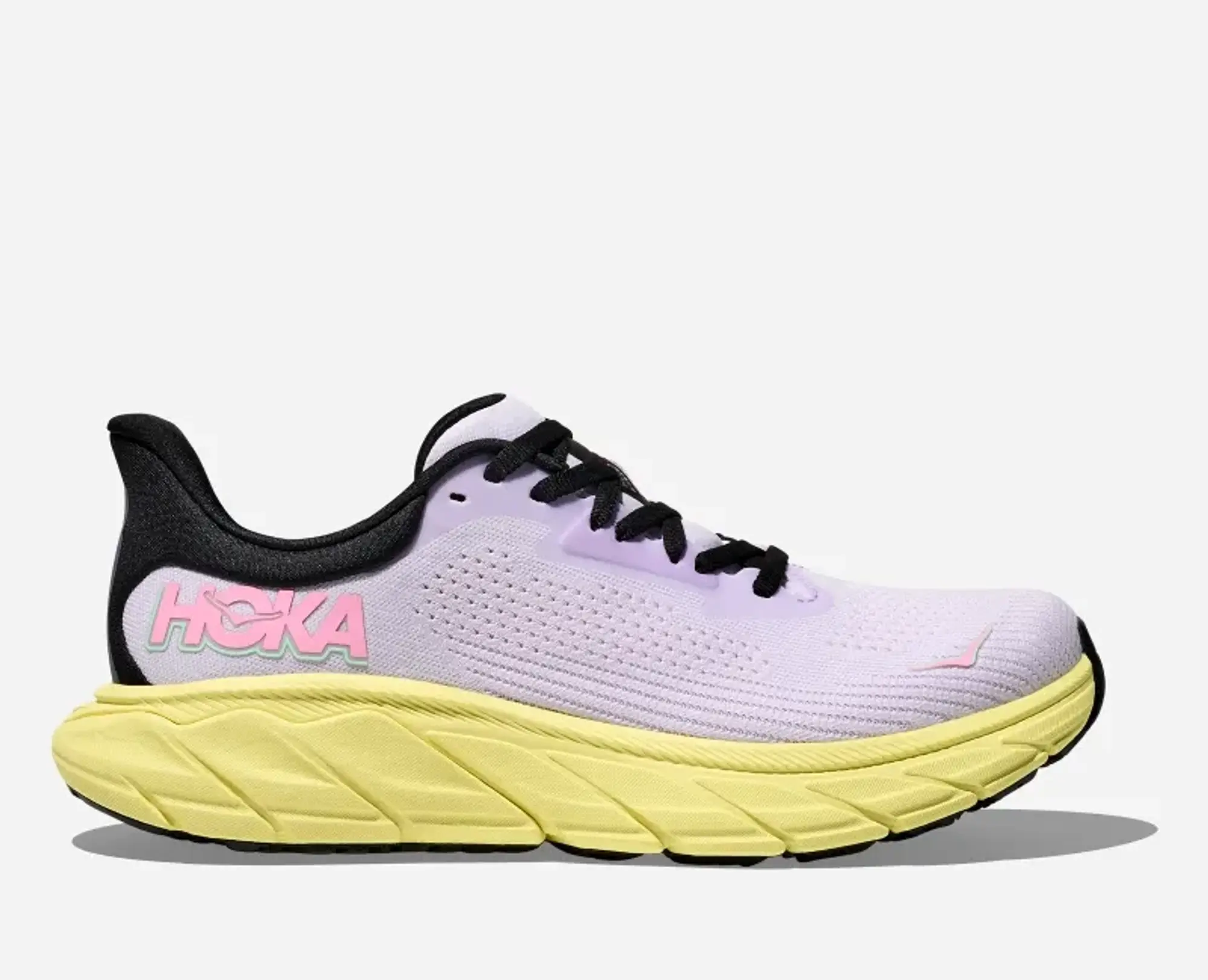 Hoka One One HOKA Women's Arahi 7 Road Running Shoes in Starlight Glow/Yuzu