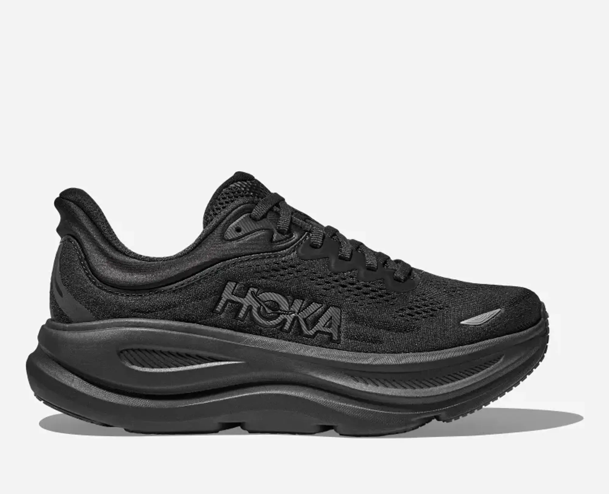 Hoka One One HOKA Men's Bondi 9 Road Running Shoes in Black