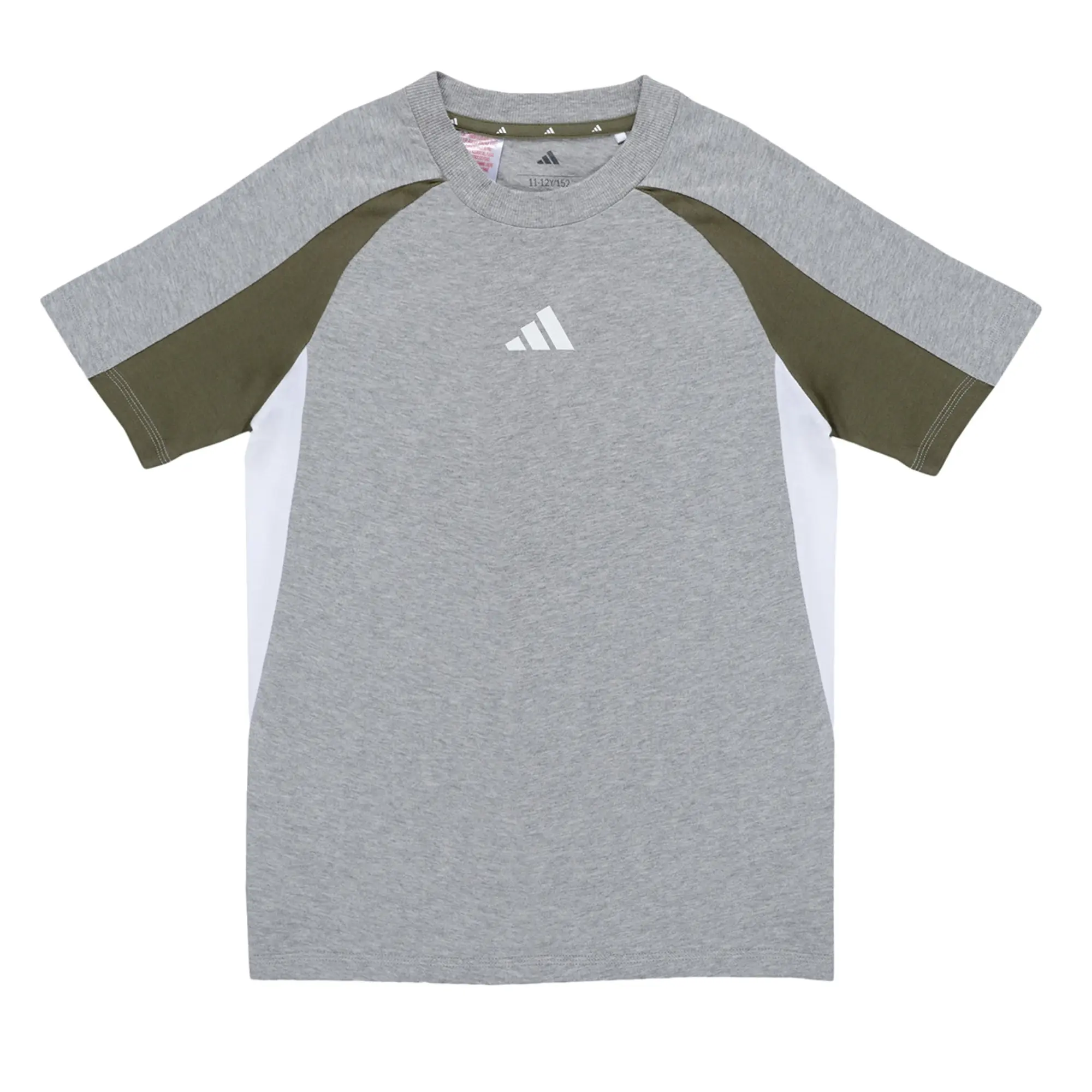 adidas  -  boys's Children's T shirt in Grey