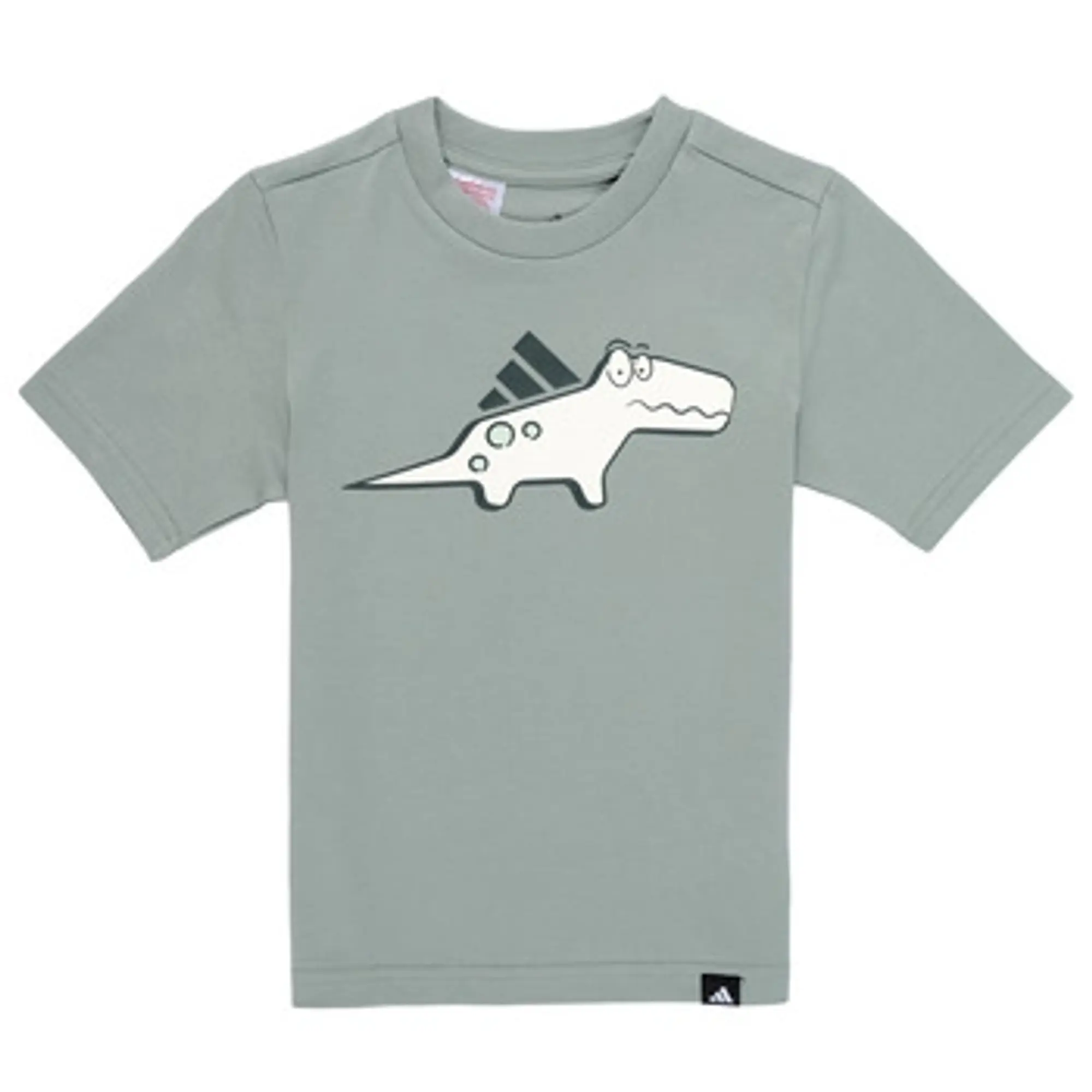 adidas  -  boys's Children's T shirt in Green