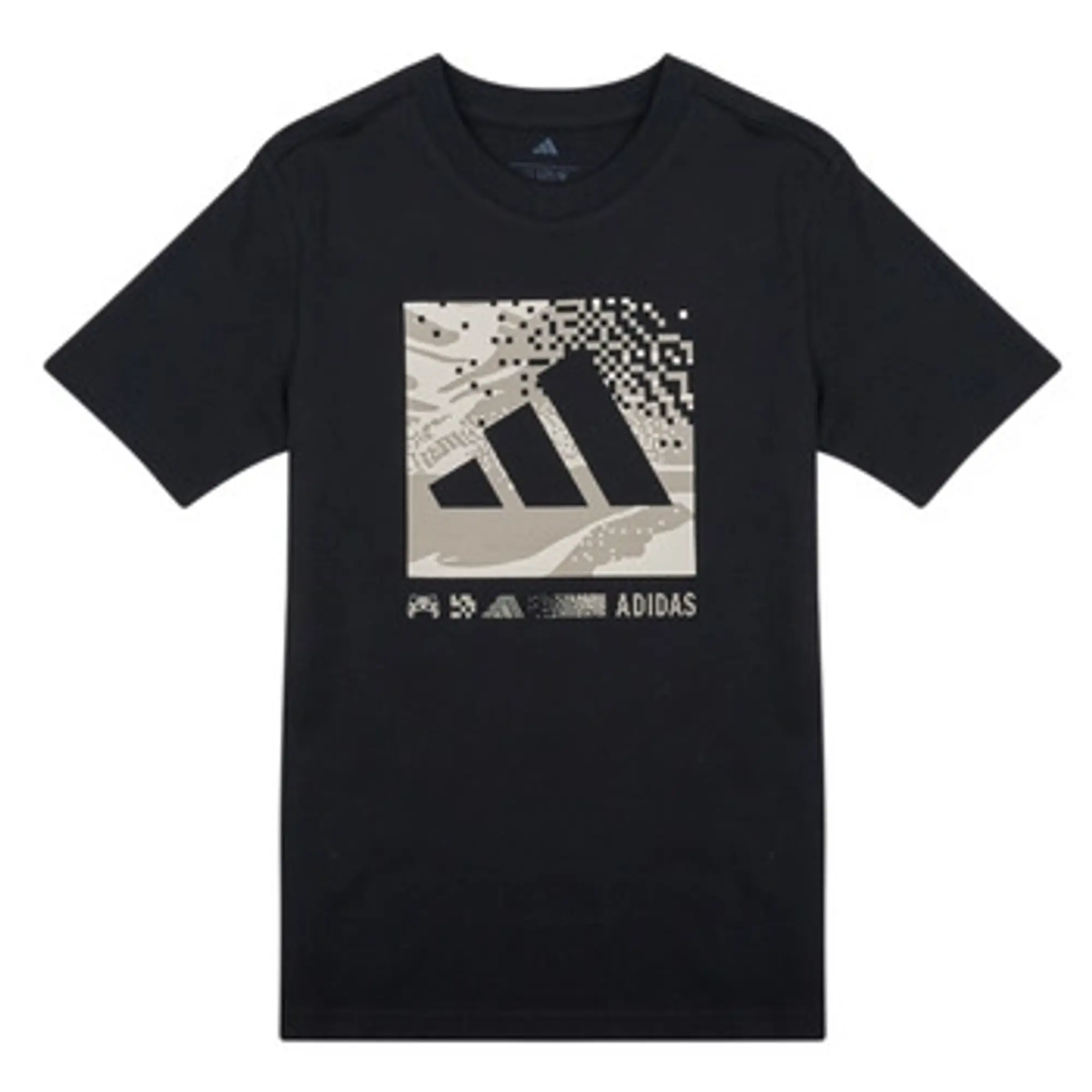 adidas  -  boys's Children's T shirt in Black