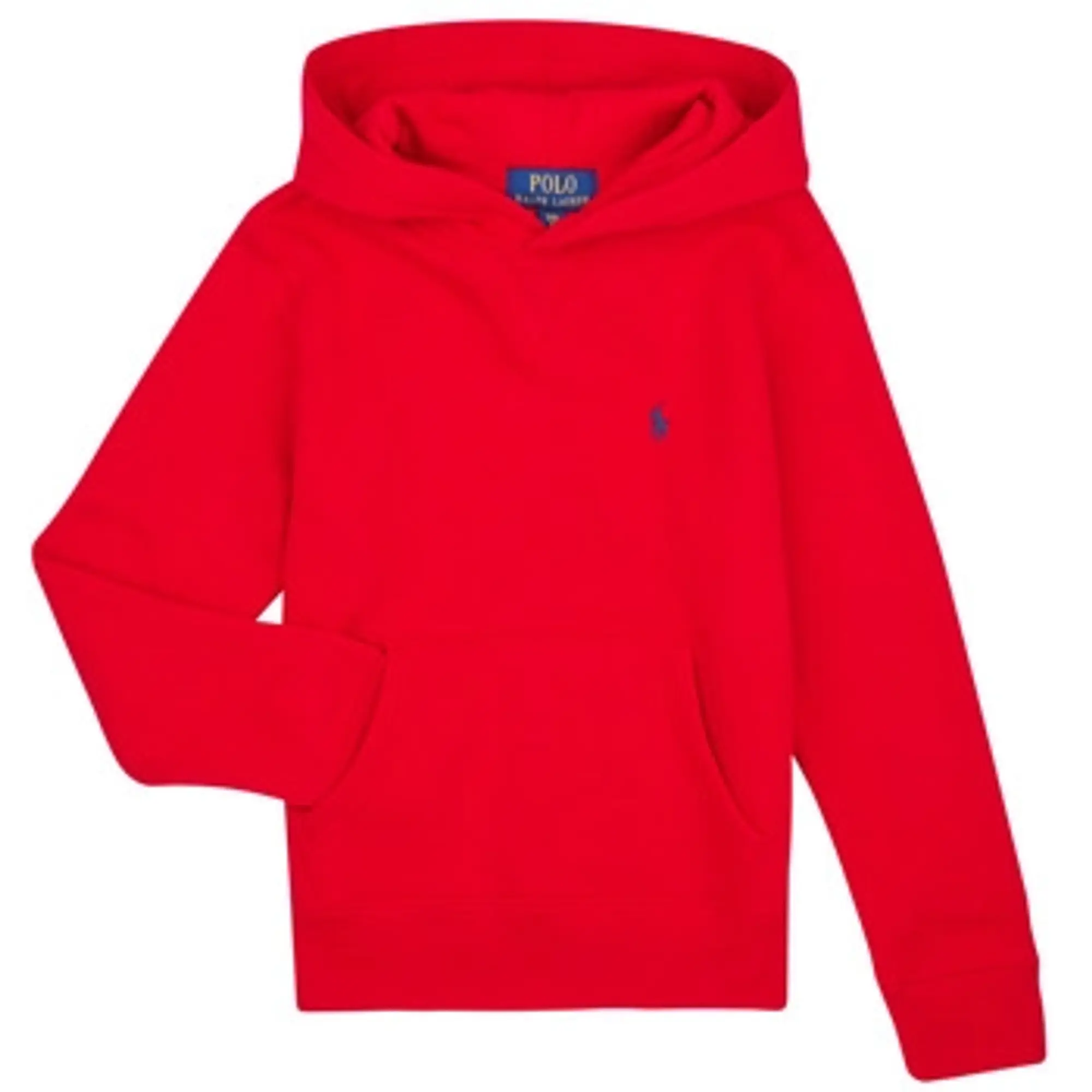 Polo Ralph Lauren  LS PO HOOD-TOPS-KNIT  boys's Children's sweatshirt in Red