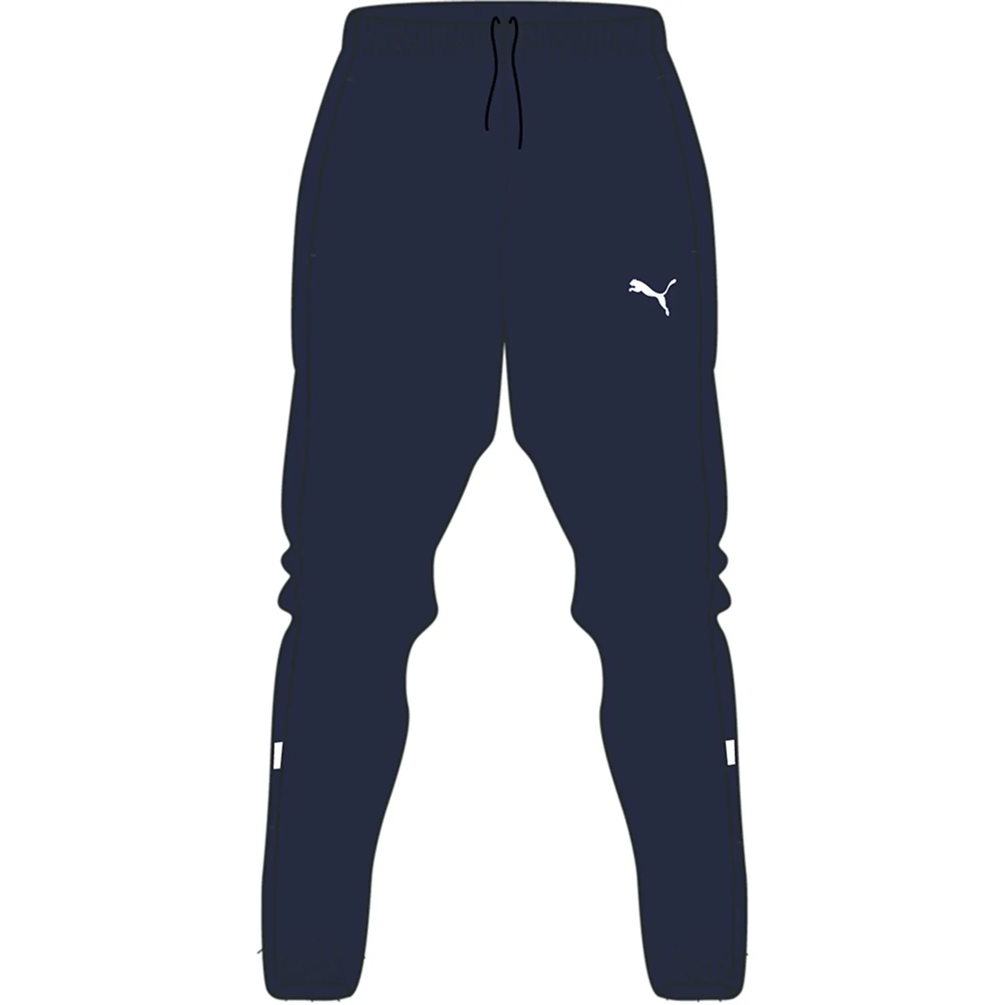Puma  INDIVIDUARISE PANT JR  boys's Children's Sportswear in Marine