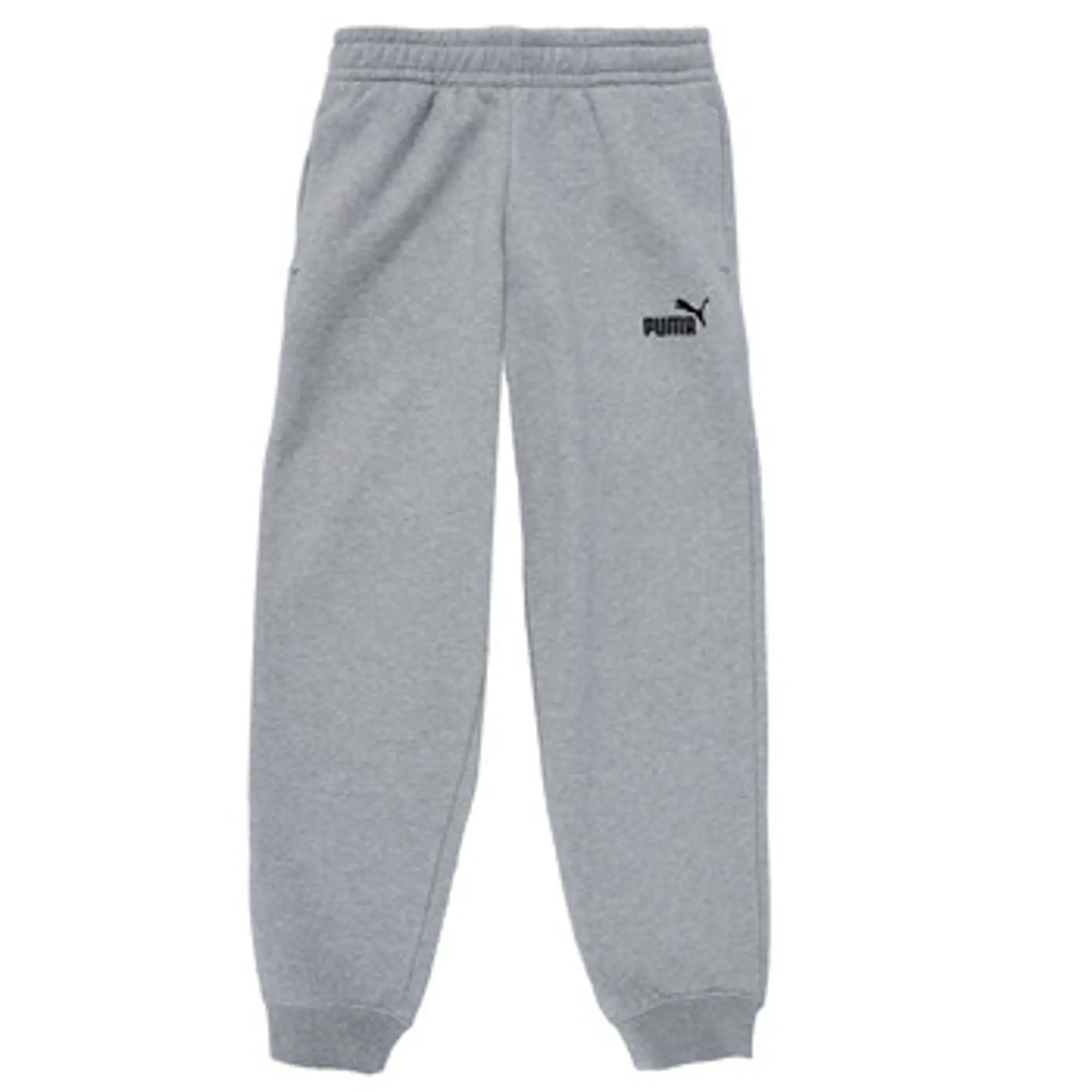 PUMA Ess No. 1 Logo Fleece Sweatpants Youth, Medium Grey Heather