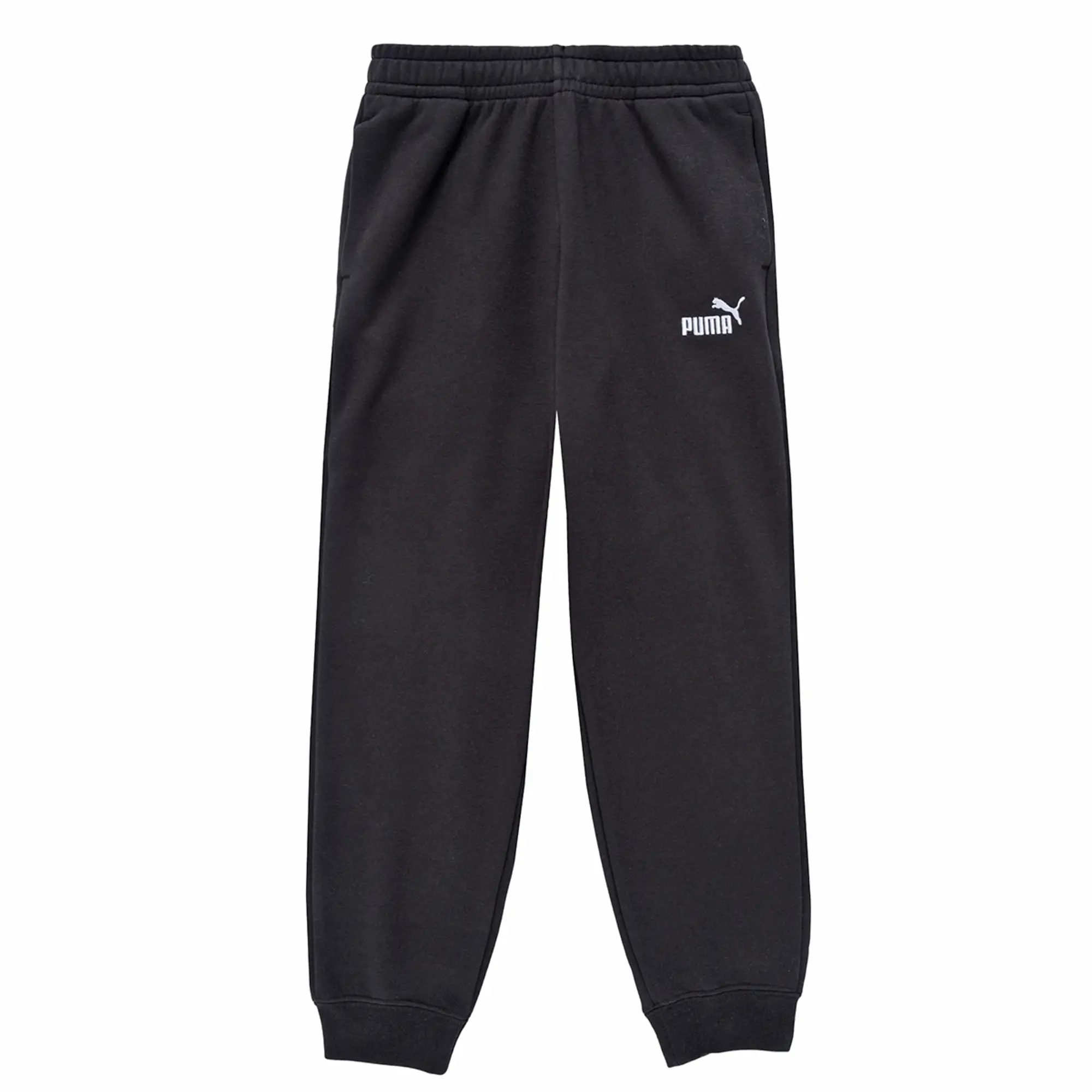PUMA Ess No. 1 Logo Fleece Sweatpants Youth, Black