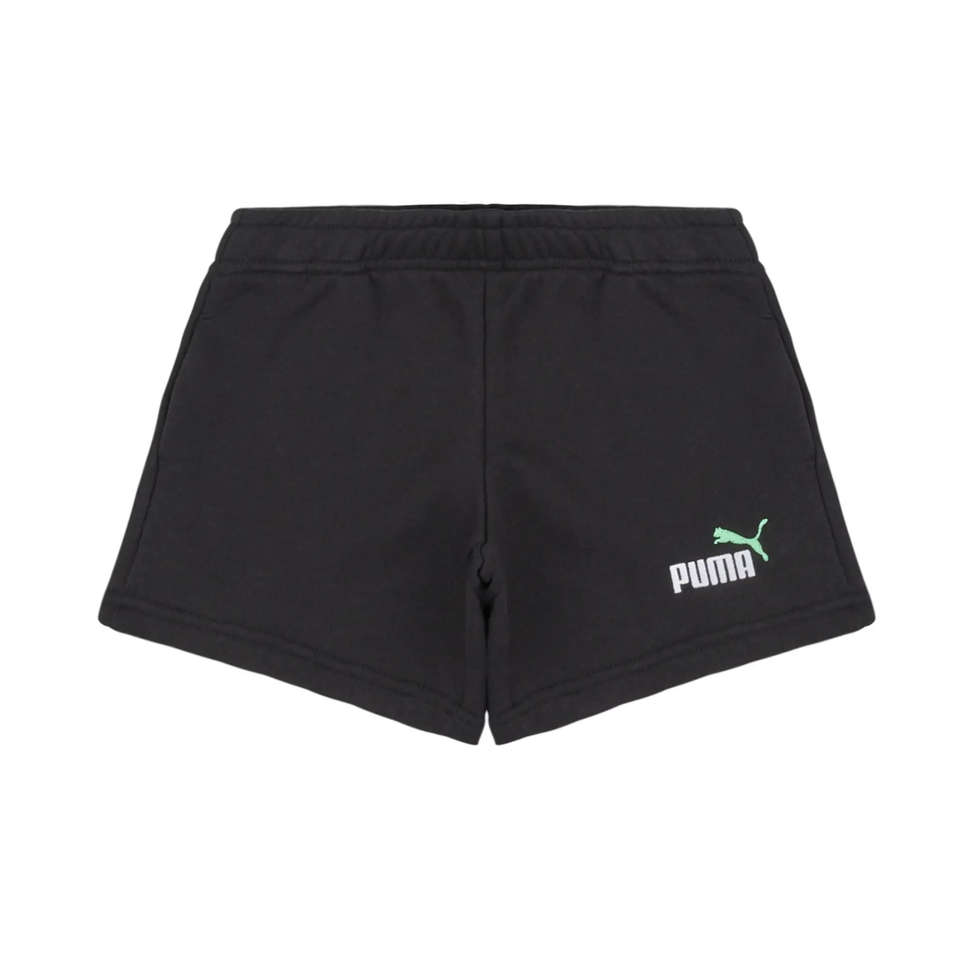 Puma  ESS 2 COLOR NO1 LOGO SHORTS  boys's Children's shorts in Black