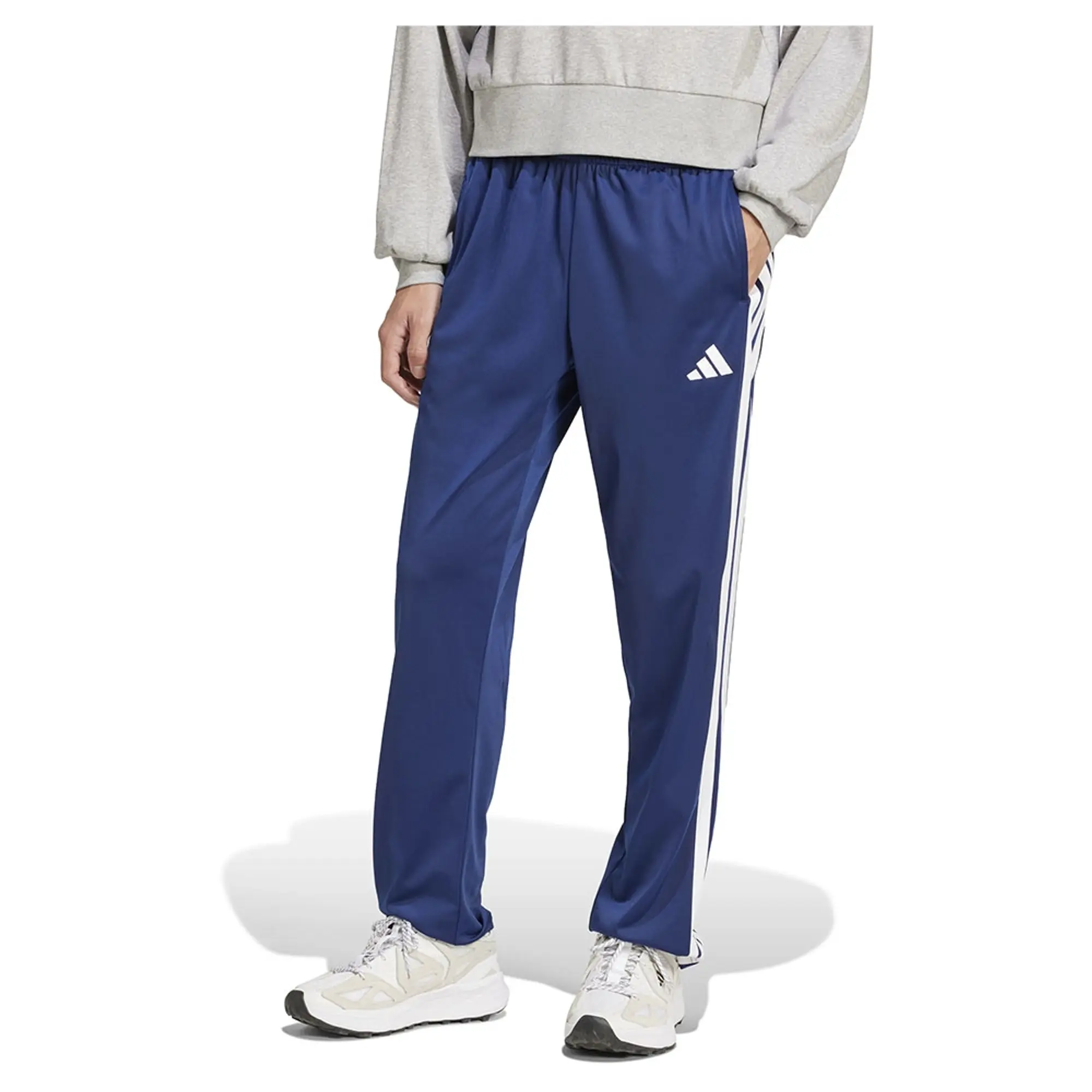 Adidas 3 Stripes Tricot Regular Fit Open Hem Track Sweat Pants