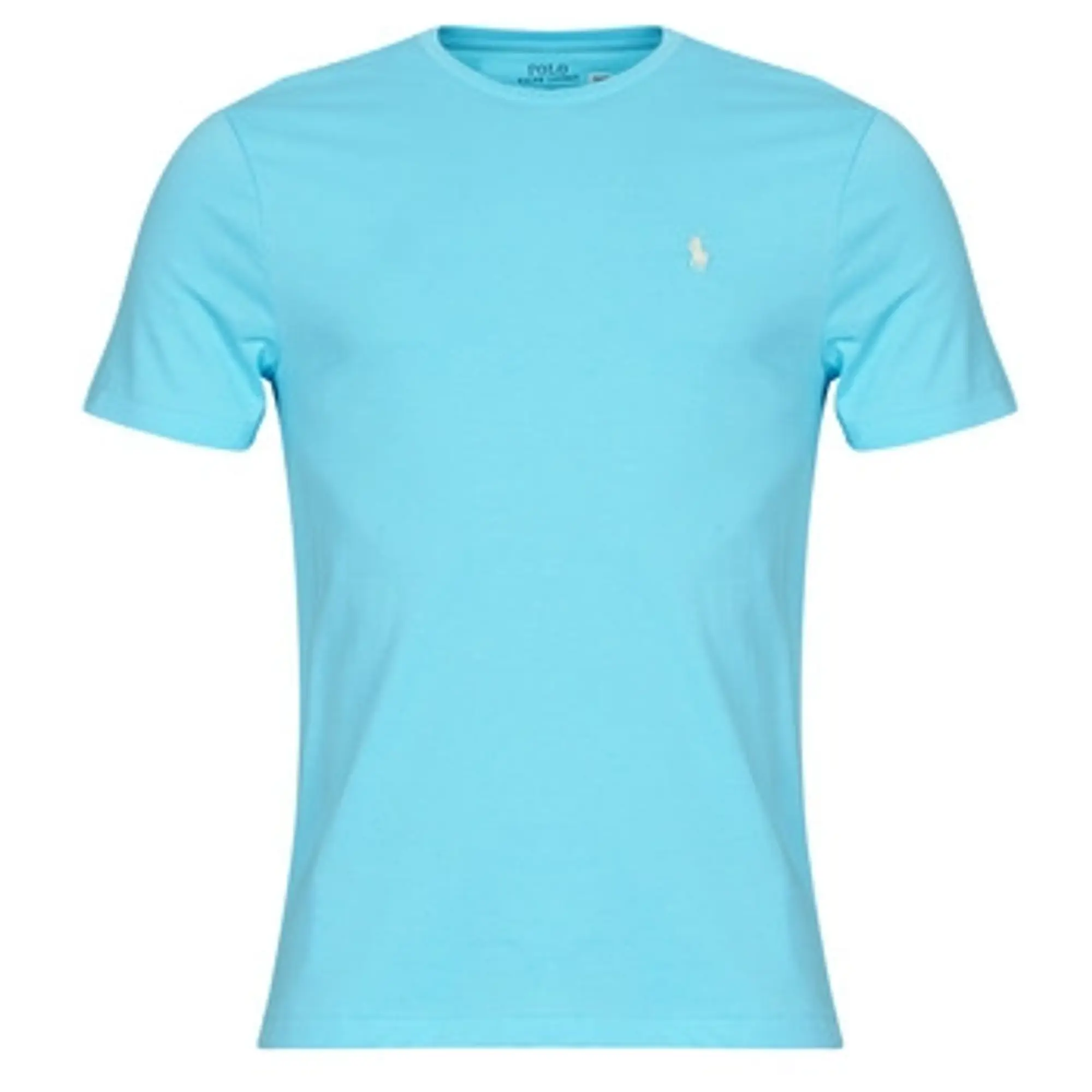 Polo Ralph Lauren  T-SHIRT AJUSTE EN COTON  men's T shirt in Blue