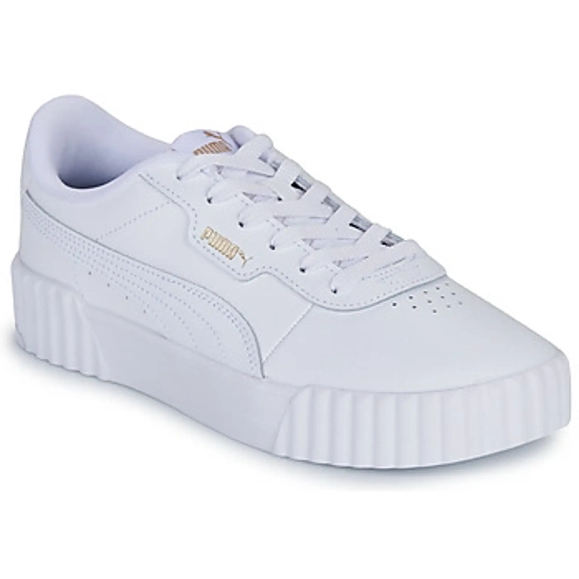 PUMA Carina 3.0 Sneakers Women, White/Gold