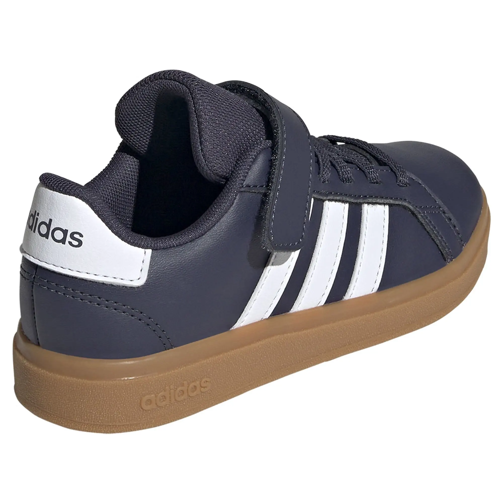 adidas Kids' Grand Court 2.0 Trainers, Navy/White