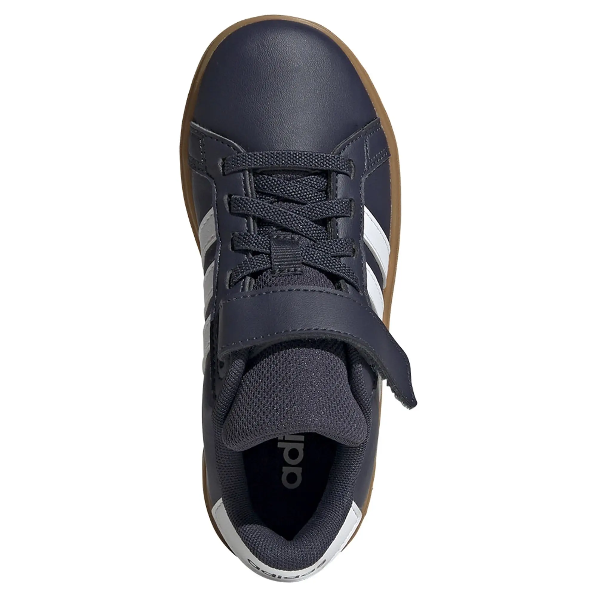 adidas Kids' Grand Court 2.0 Trainers, Navy/White