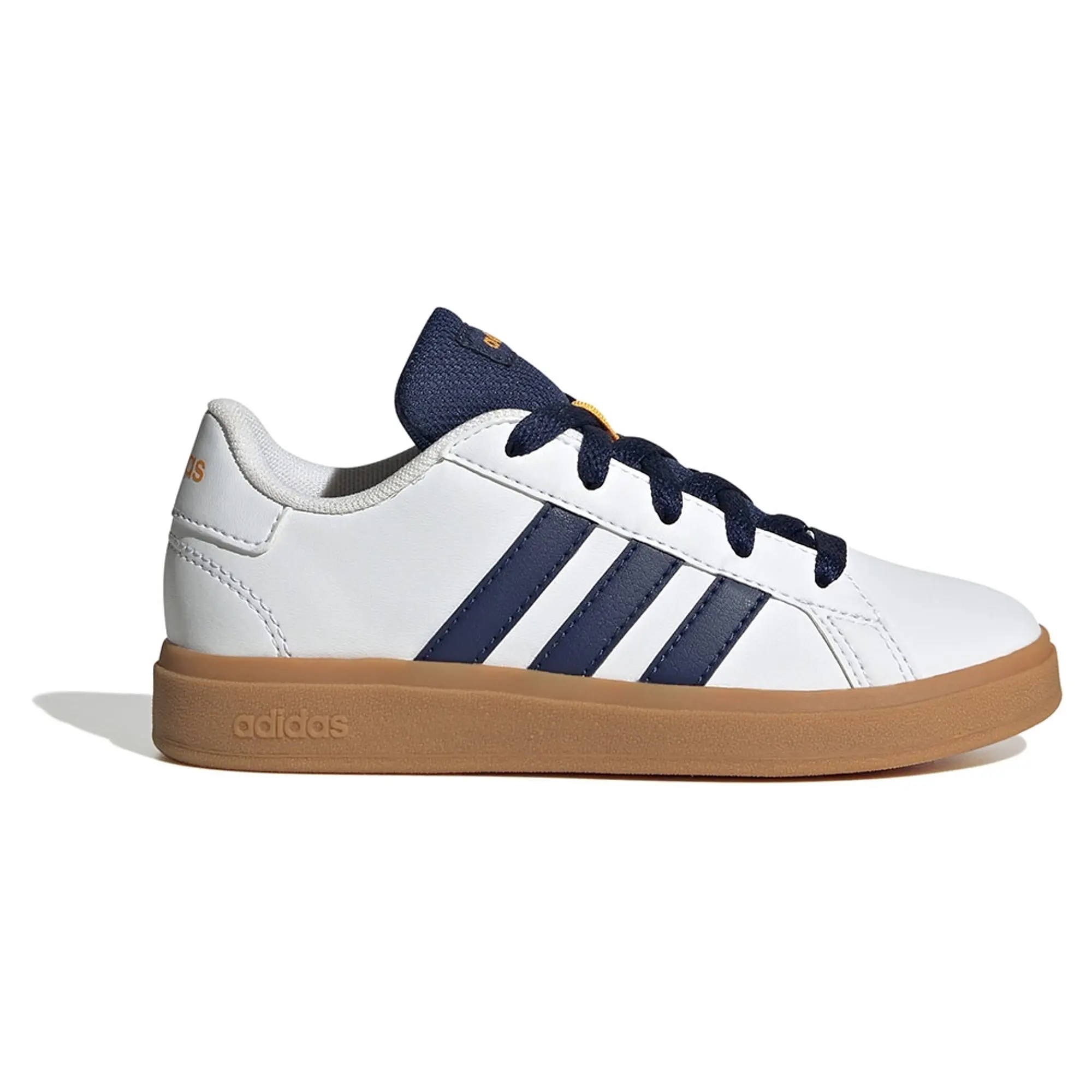 Adidas Grand Court Lifestyle Tennis Lace Up Kids Trainers