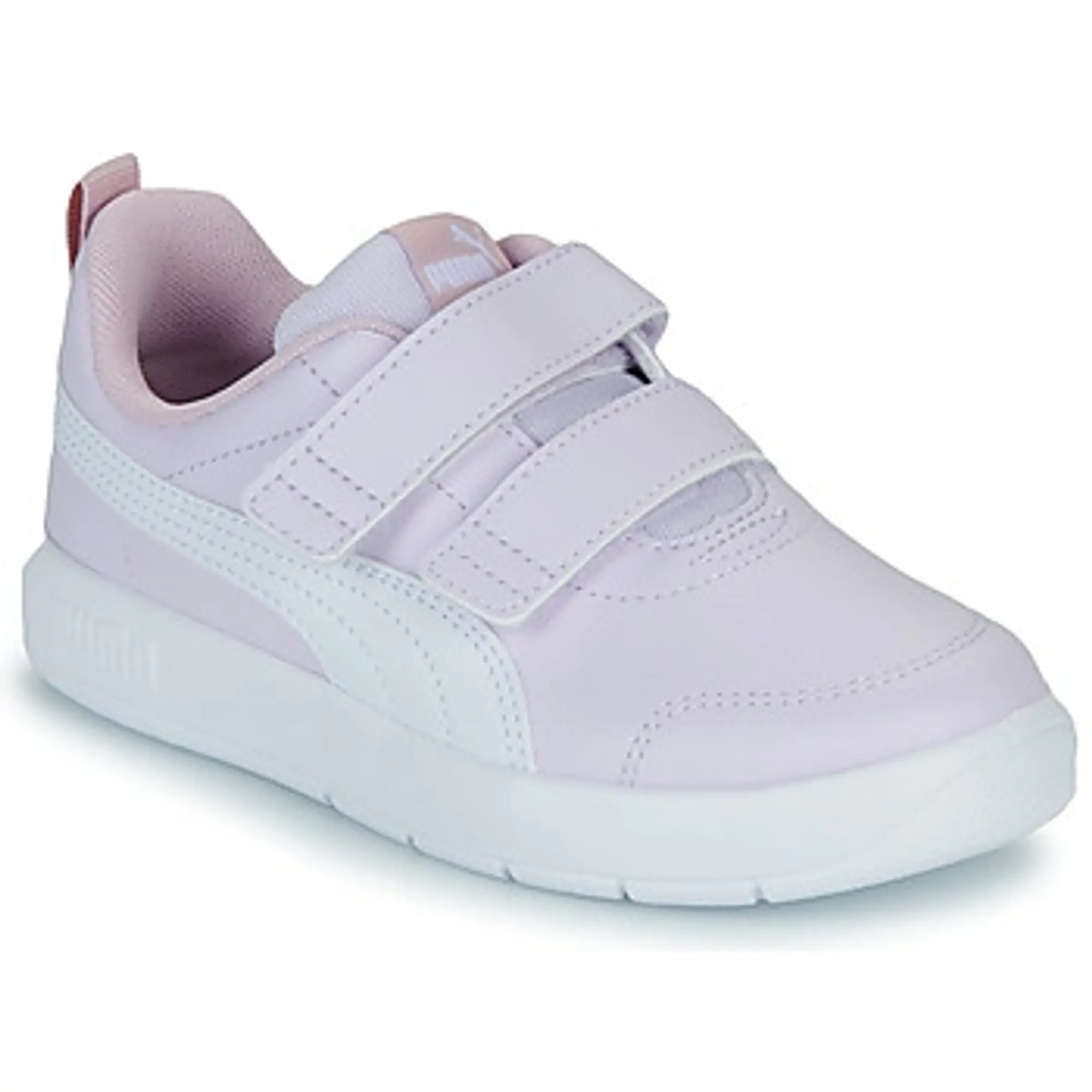 Puma  Courtflex V3 V PS  girls's Children's Shoes (Trainers) in Purple