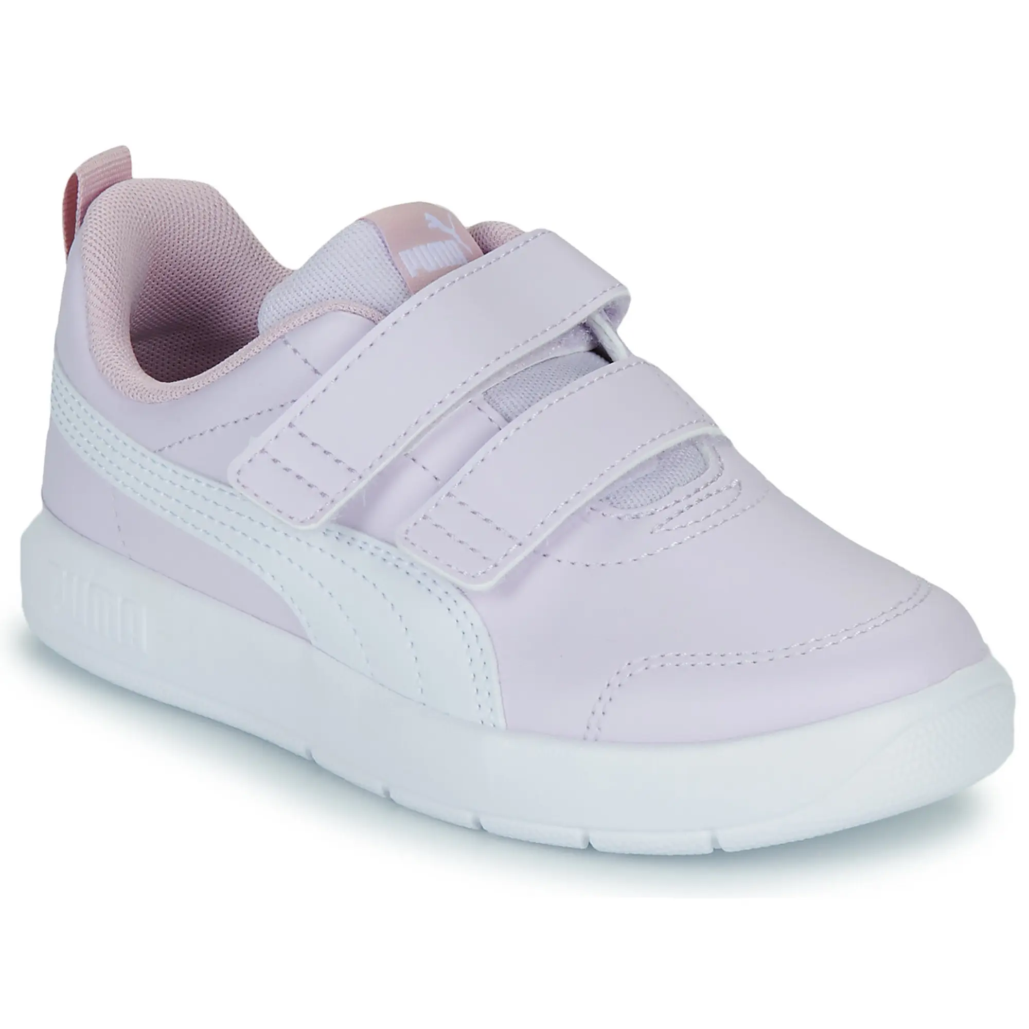 Puma  Courtflex V3 V PS  girls's Children's Shoes (Trainers) in Purple