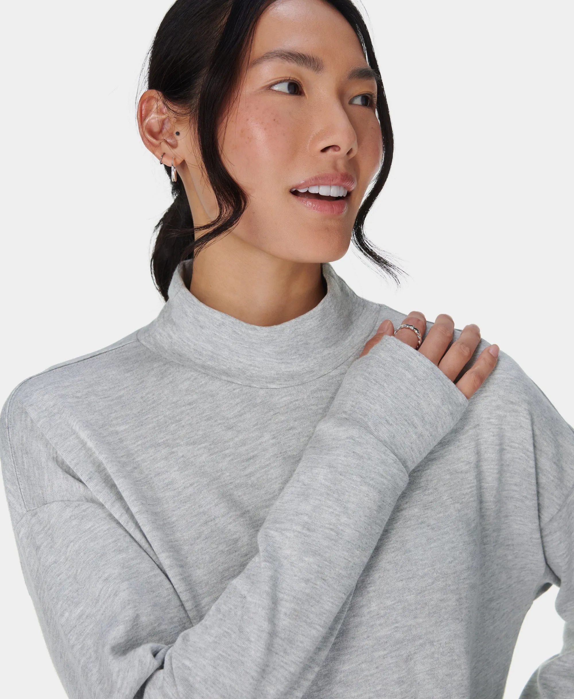 After Class Funnel Neck Sweatshirt