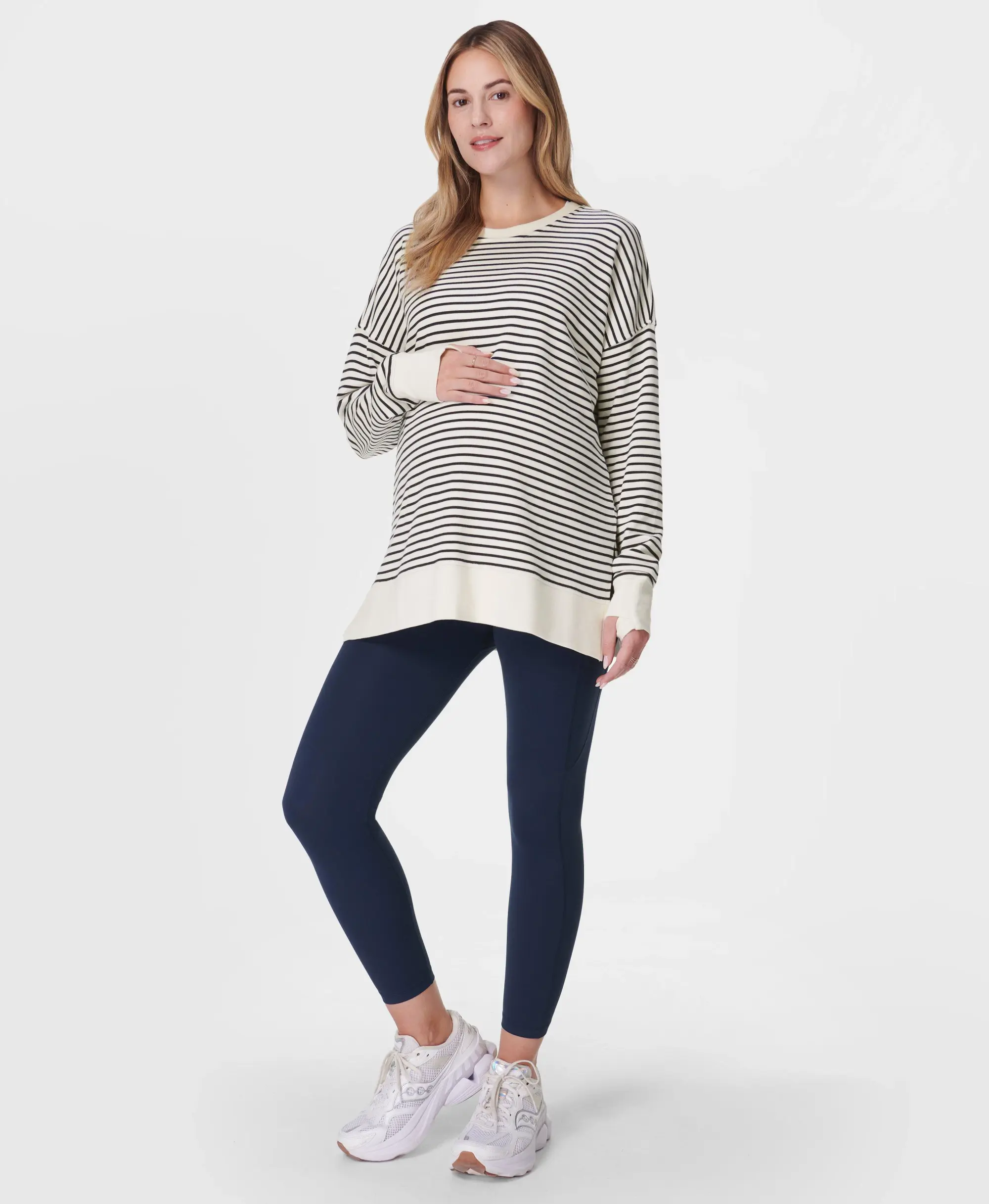 After Class Maternity Longline Sweatshirt