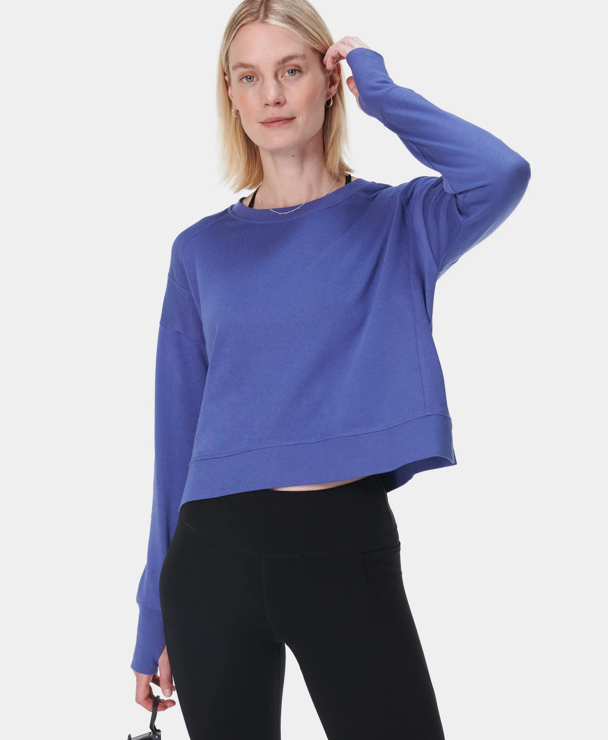 After Class Crop Sweatshirt