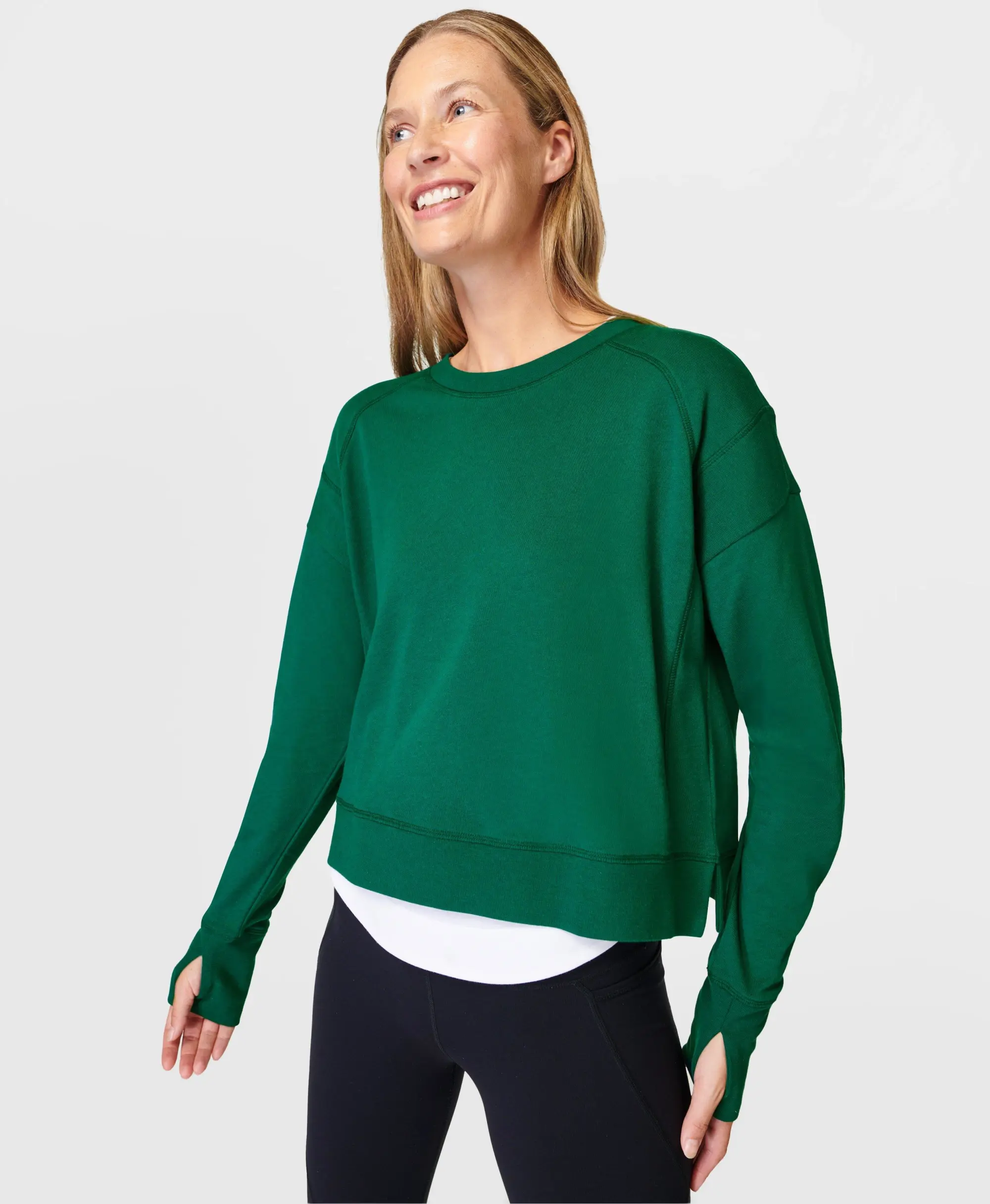 After Class Crop Sweatshirt