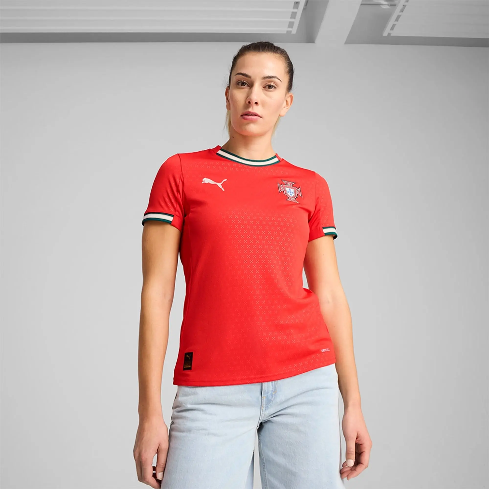 Puma Portugal Womens SS Home Shirt 2025