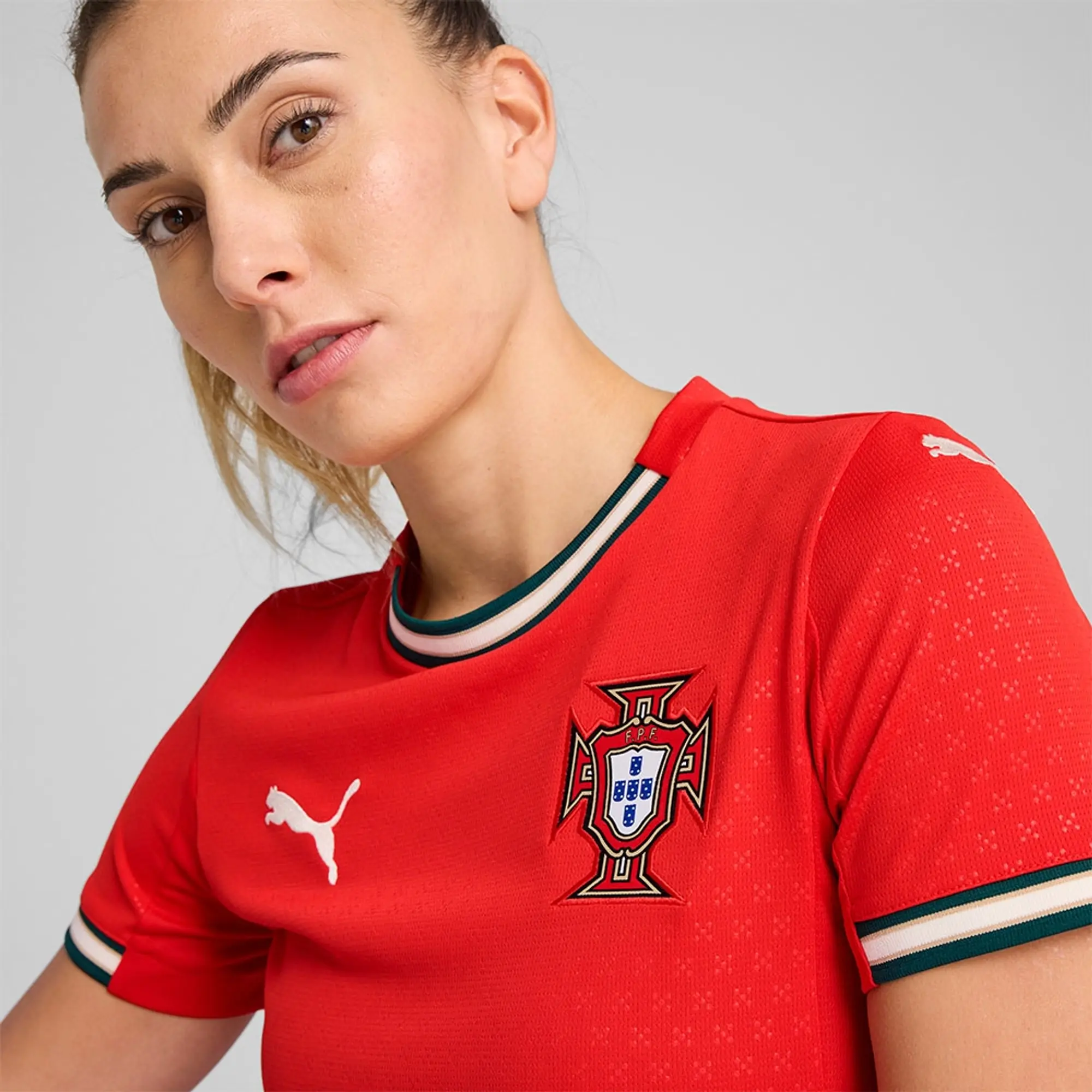 Puma Portugal Womens SS Home Shirt 2025