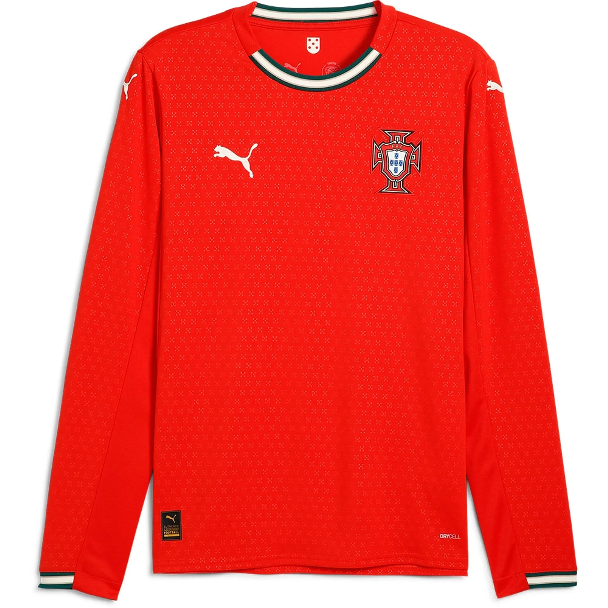 Portugal PUMA Home Shirt 2025 - Long Sleeve