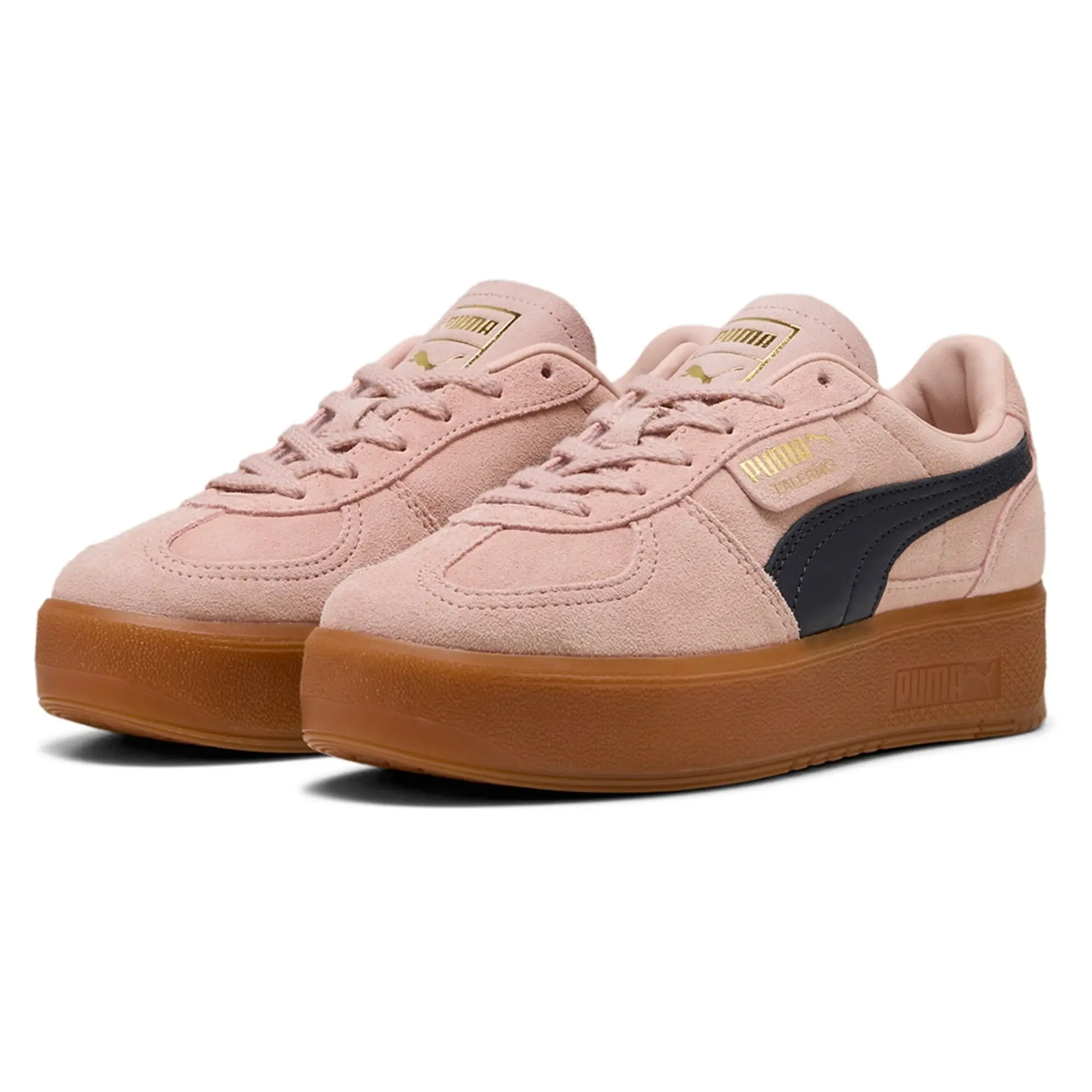 PUMA Palermo Elevata Sneakers Women, Rose Quartz/Gum