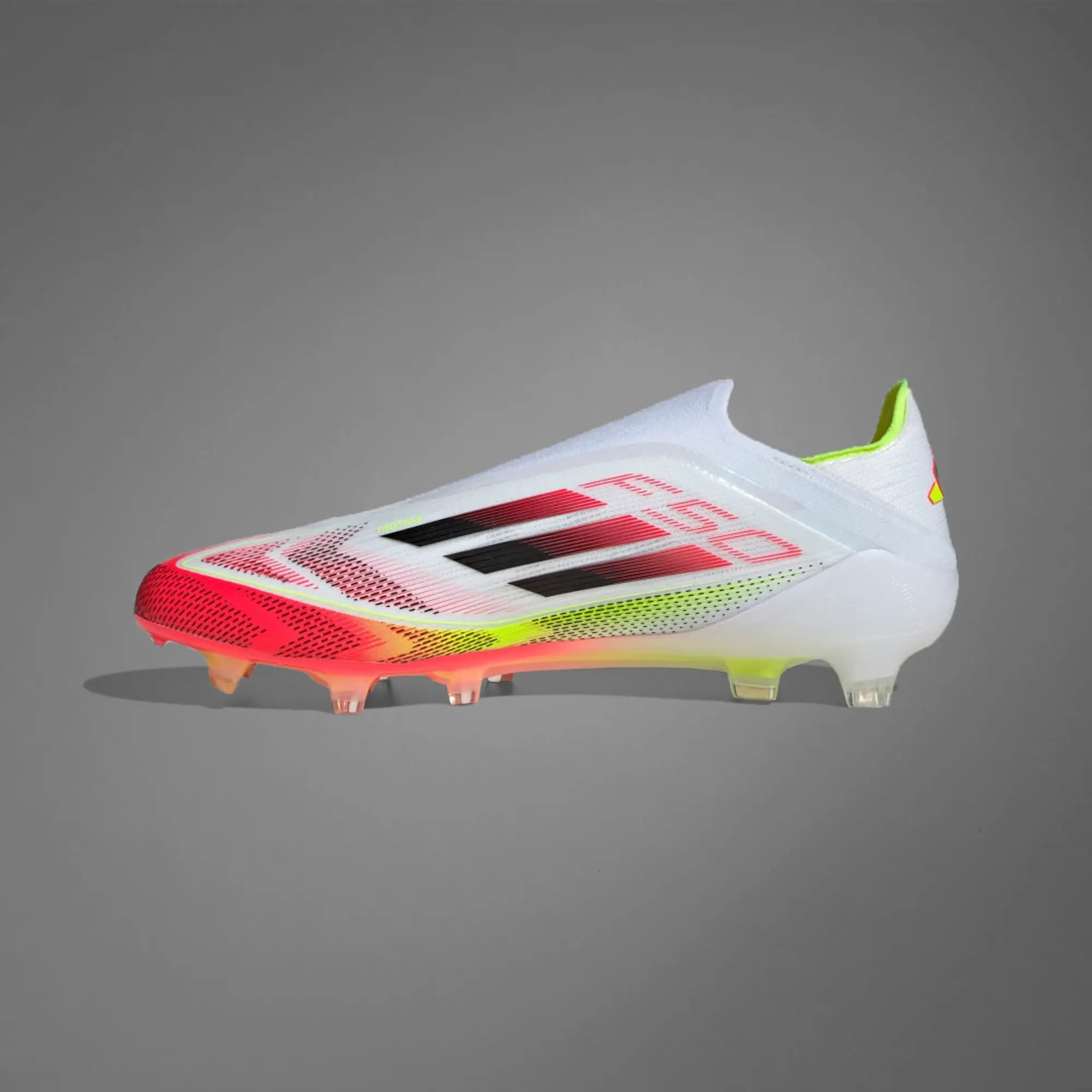 adidas F50 Elite Laceless FG - Cloud White  - Mens