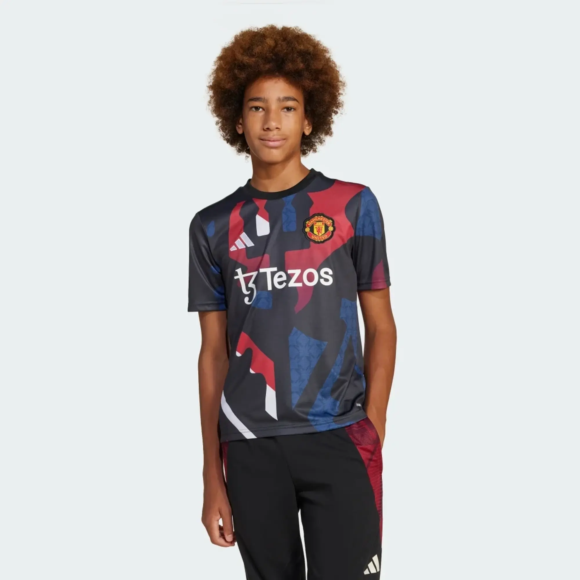 Adidas Man Utd 24/25 Pre-Match Football Jersey Jnr