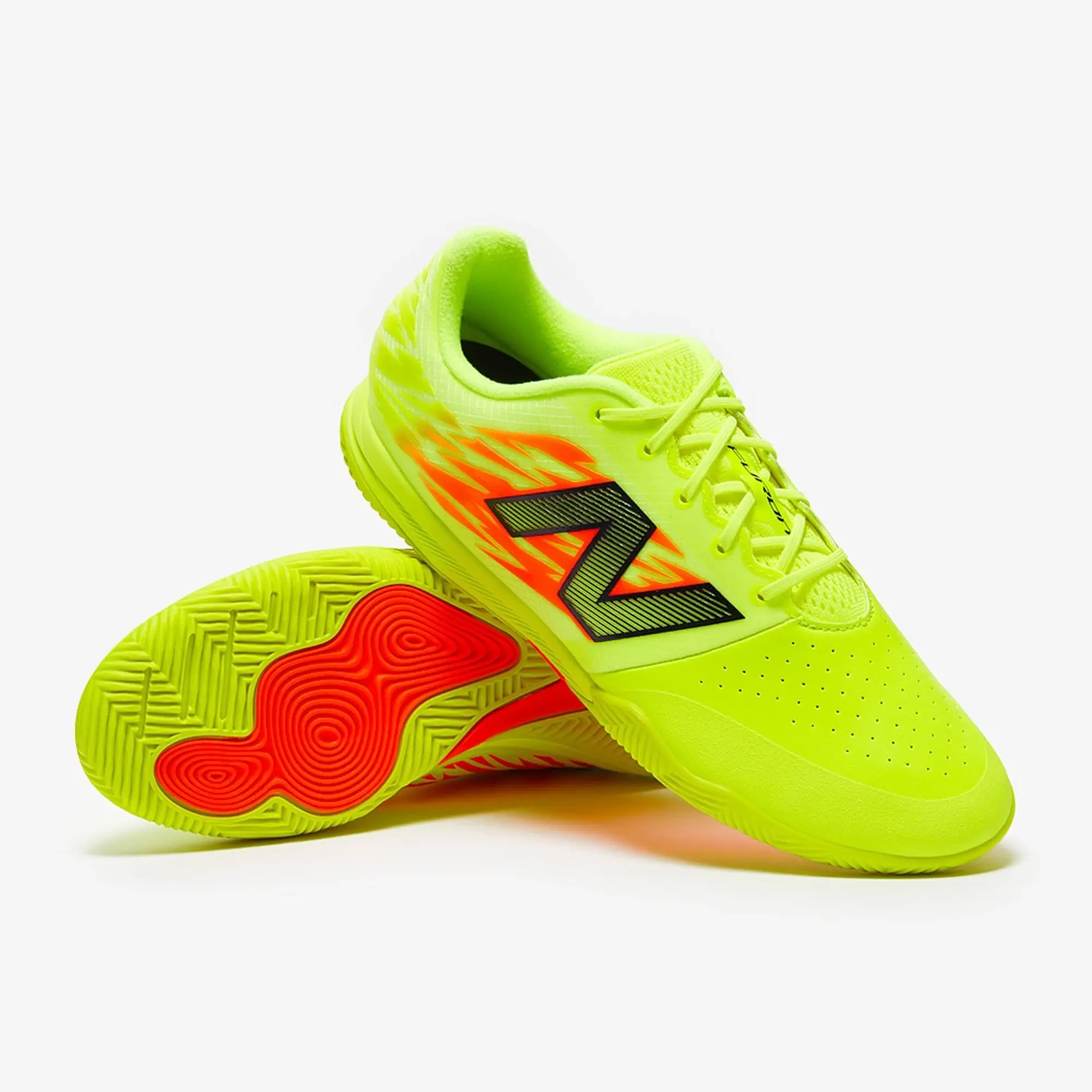 New Balance Men's FURON PRO IN V8- FIRST EDITION in Yellow/Red/White Synthetic