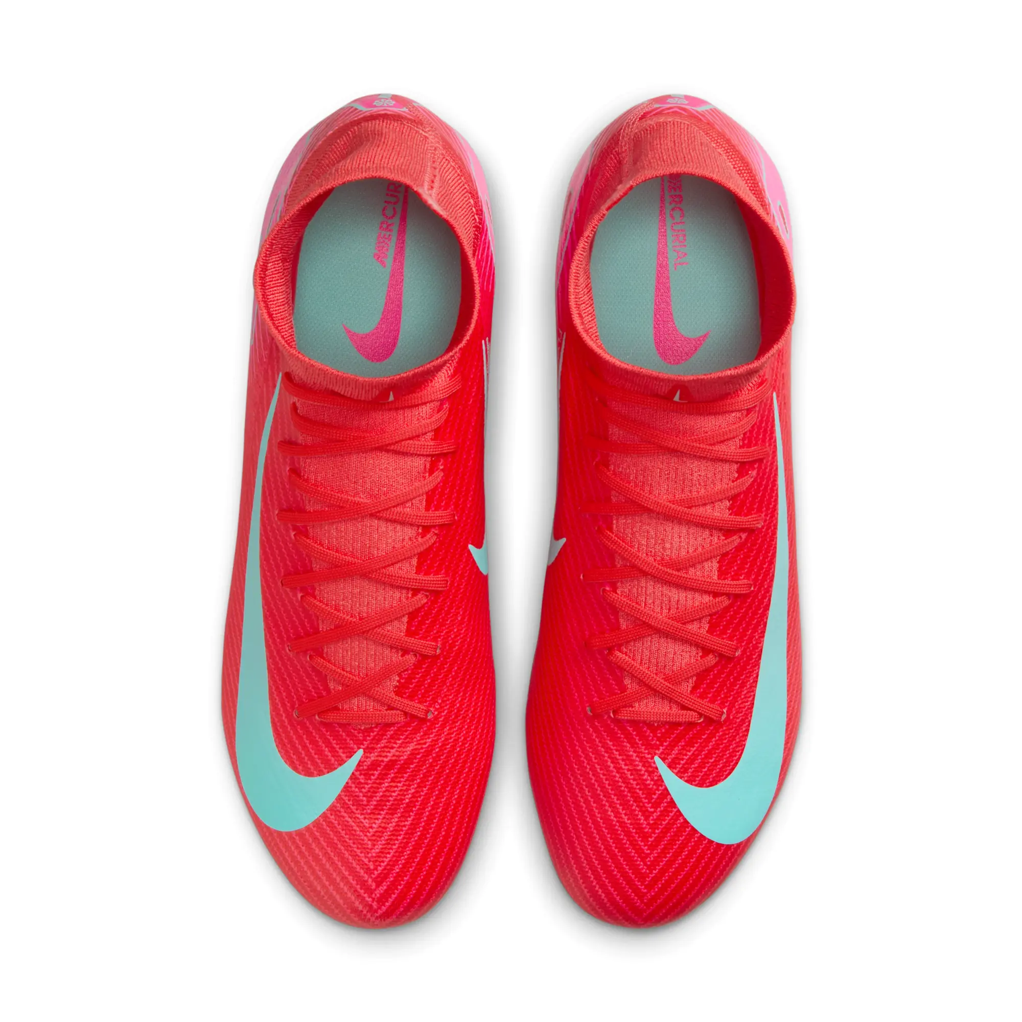 Nike Mercurial Superfly 10 Pro FG High-Top Football Boot - Red