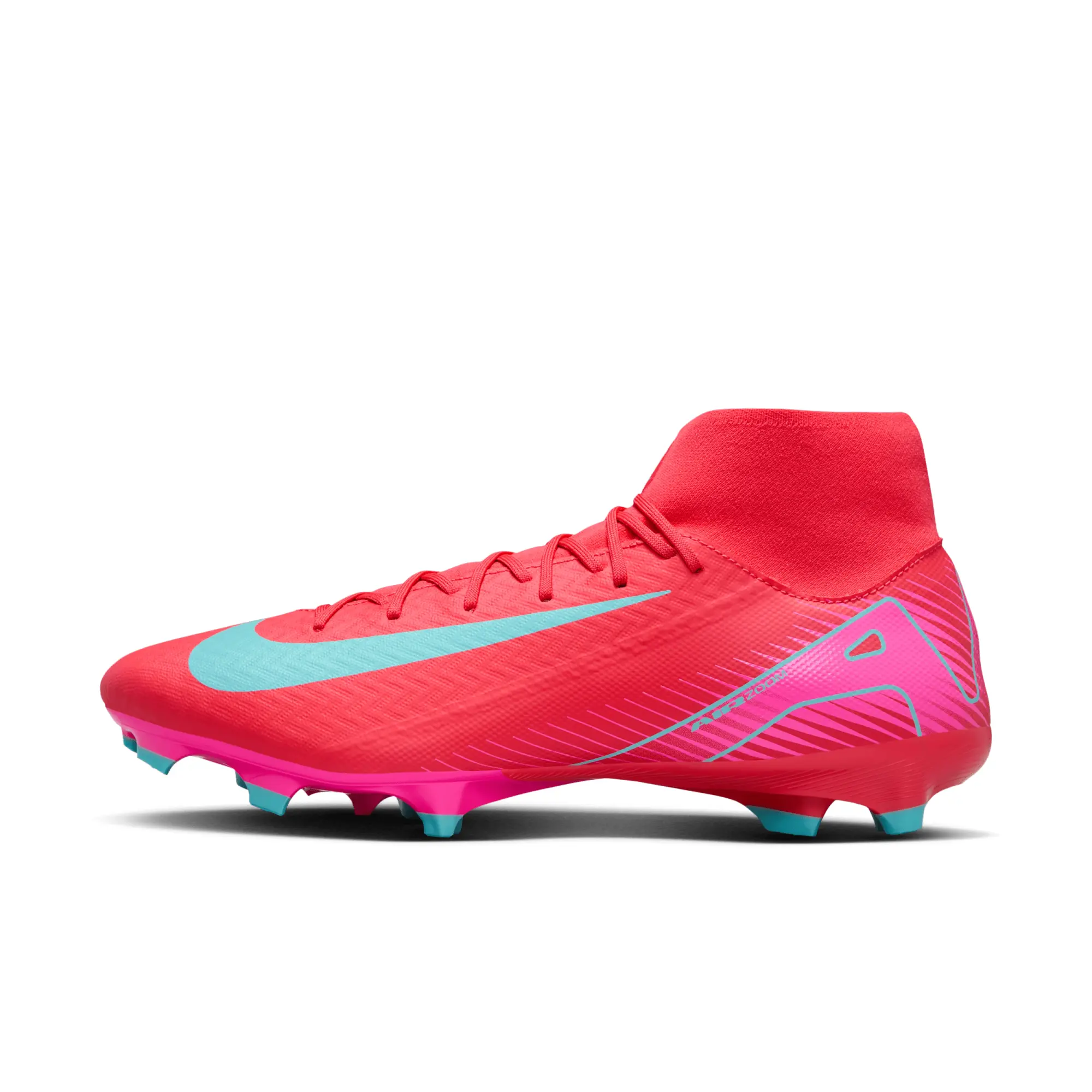 Nike Mercurial Superfly 10 Academy MG High-Top Football Boot - Red