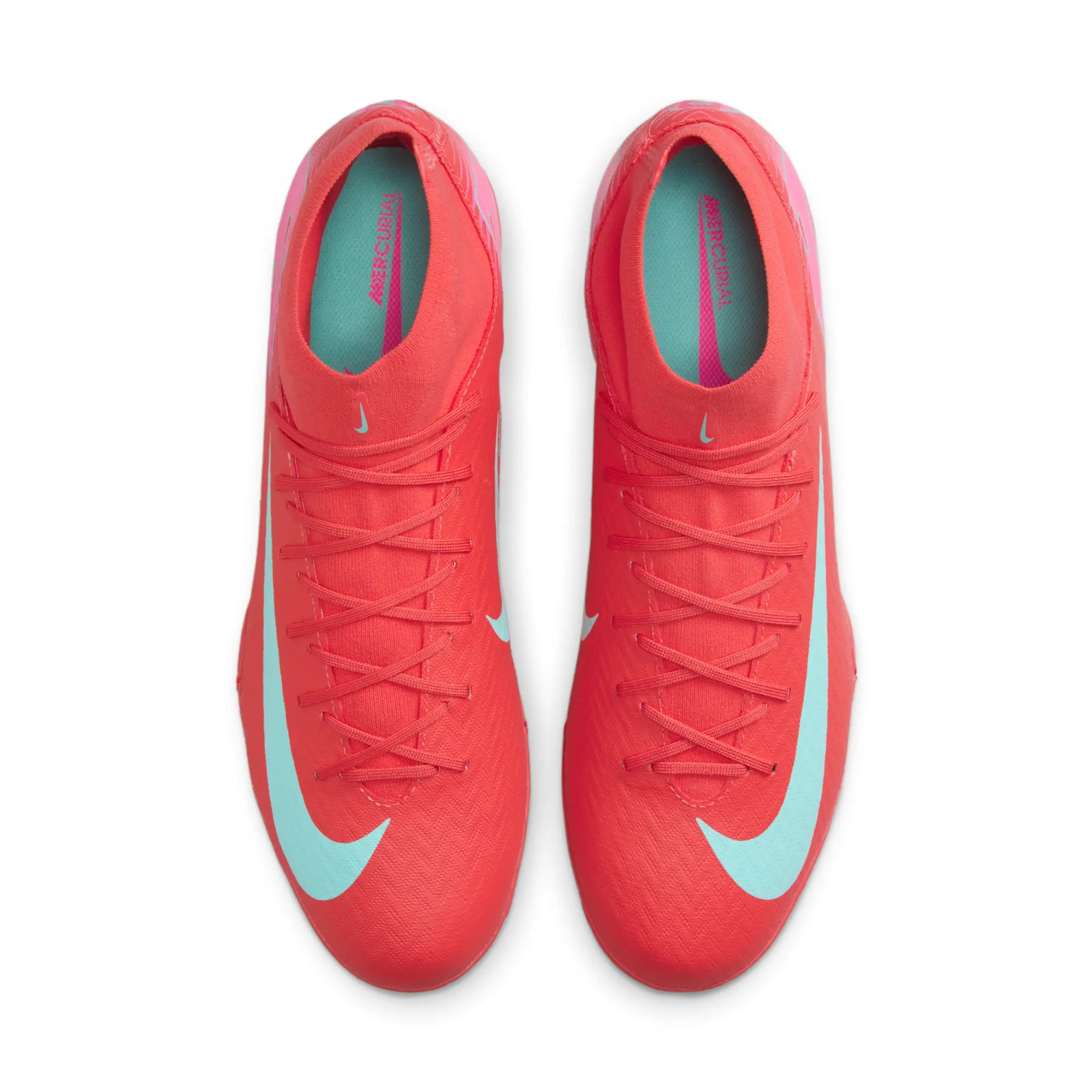 Nike Air Zoom Mercurial Superfly 10 Academy Tf Mad Energy - Ember Glow/Aurora Green - ['Red']