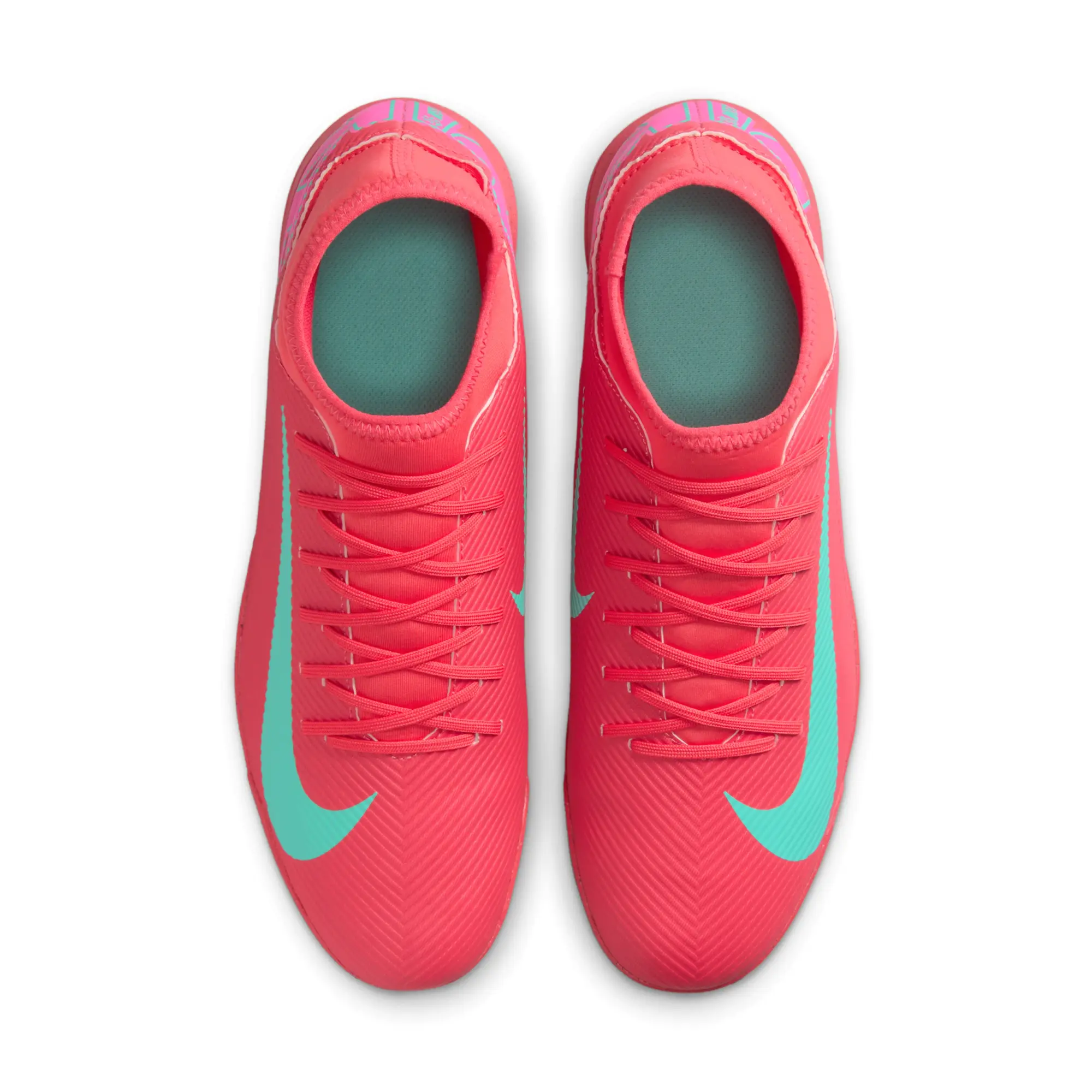 Nike Mercurial Superfly 10 Club TF High-Top Football Shoes - Red