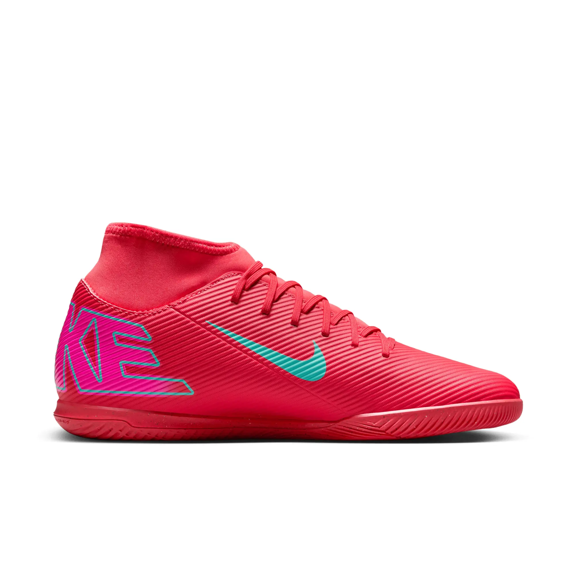 Nike Mercurial Superfly 10 Club IC High-Top Football Shoes - Red