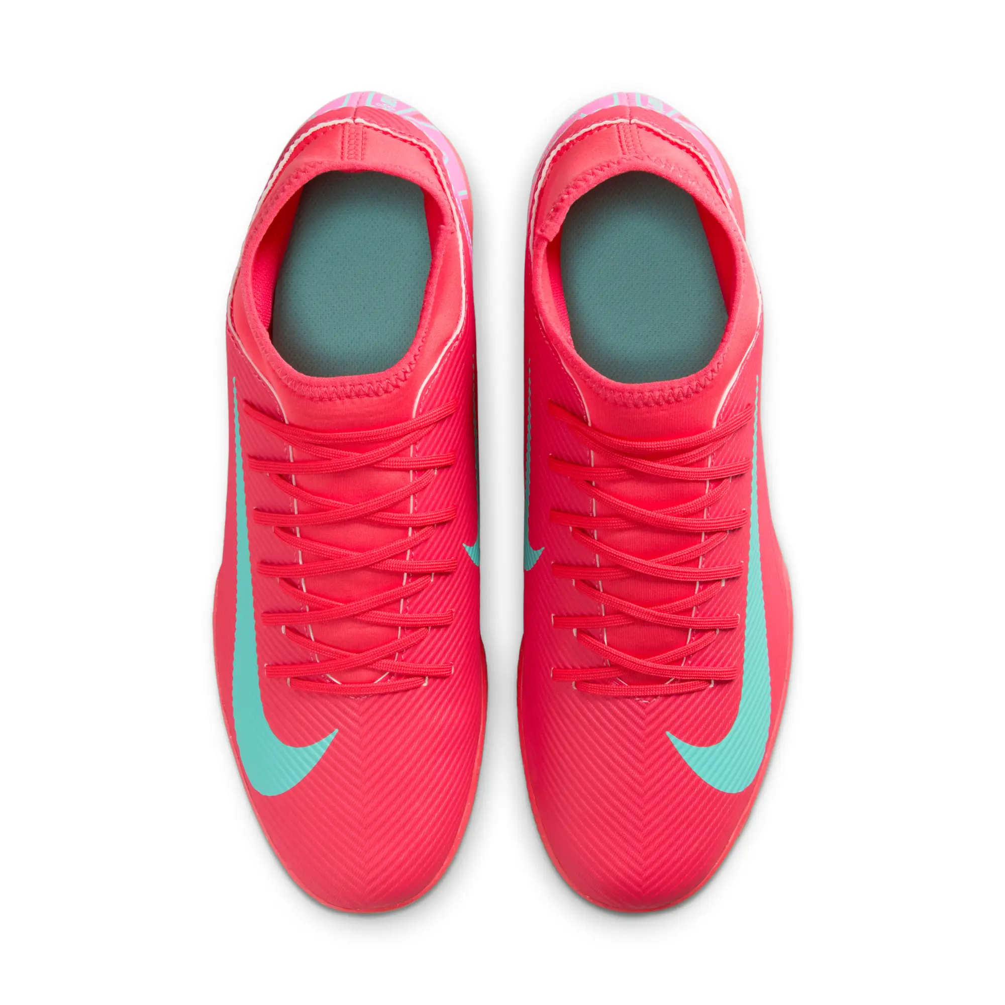 Nike Mercurial Superfly 10 Club IC High-Top Football Shoes - Red