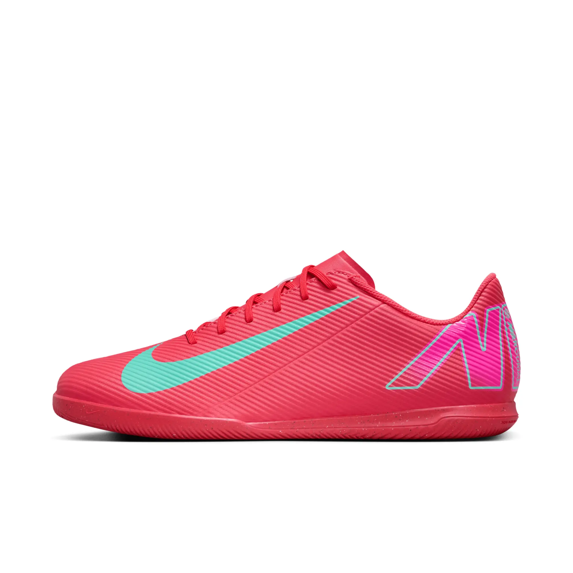 Nike Mercurial Vapor 16 Club IC Low-Top Football Shoes - Red