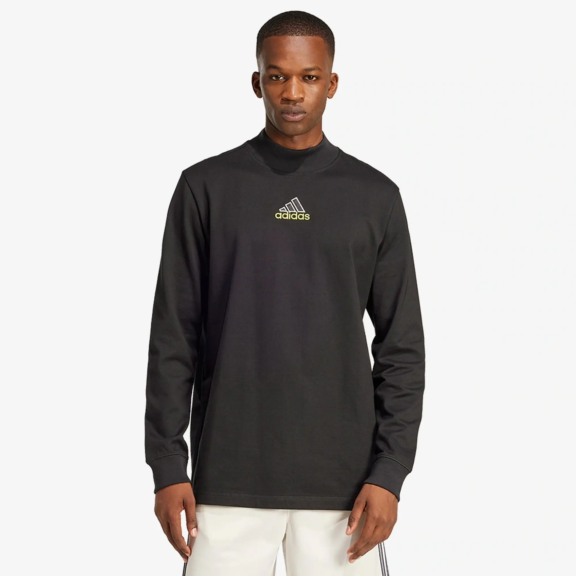 adidas Originals Long Sleeve Mock Neck Top