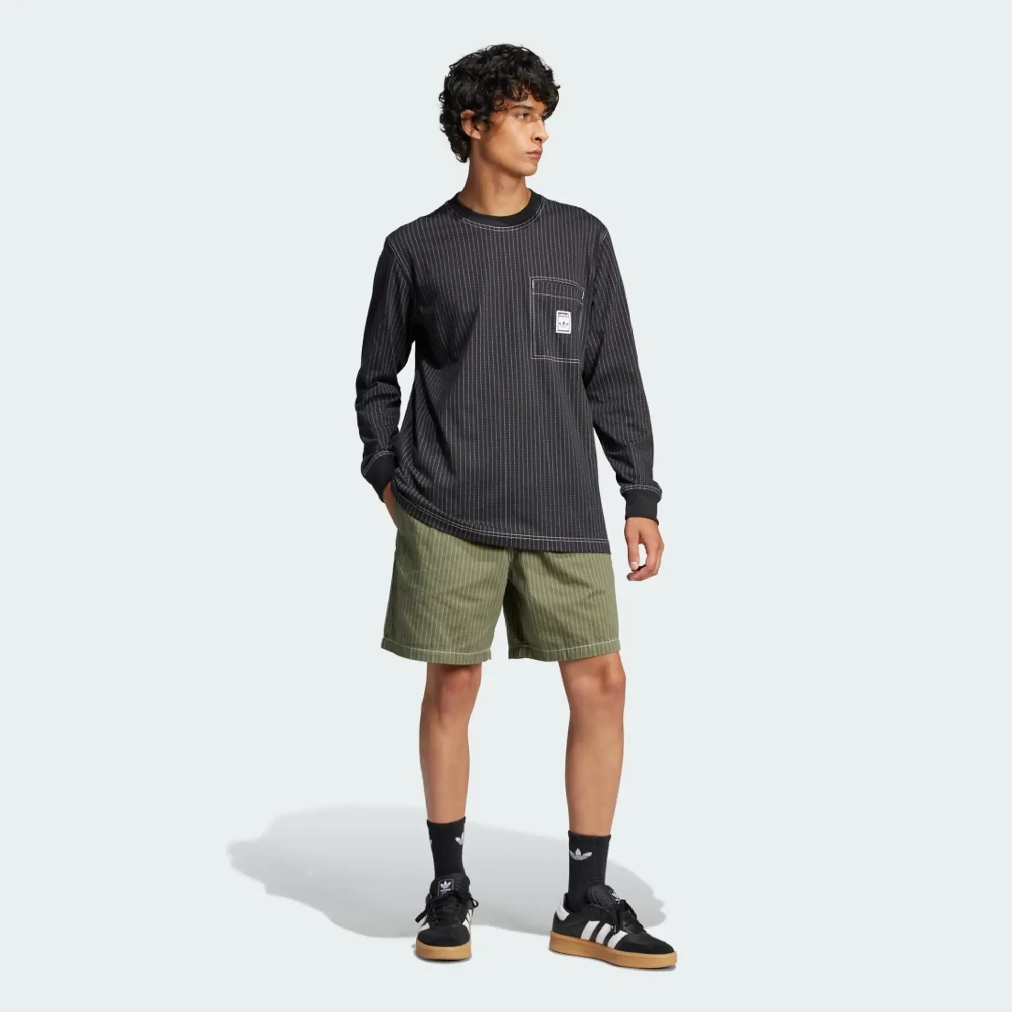 adidas Originals Men Wabash Long Sleeve Tee