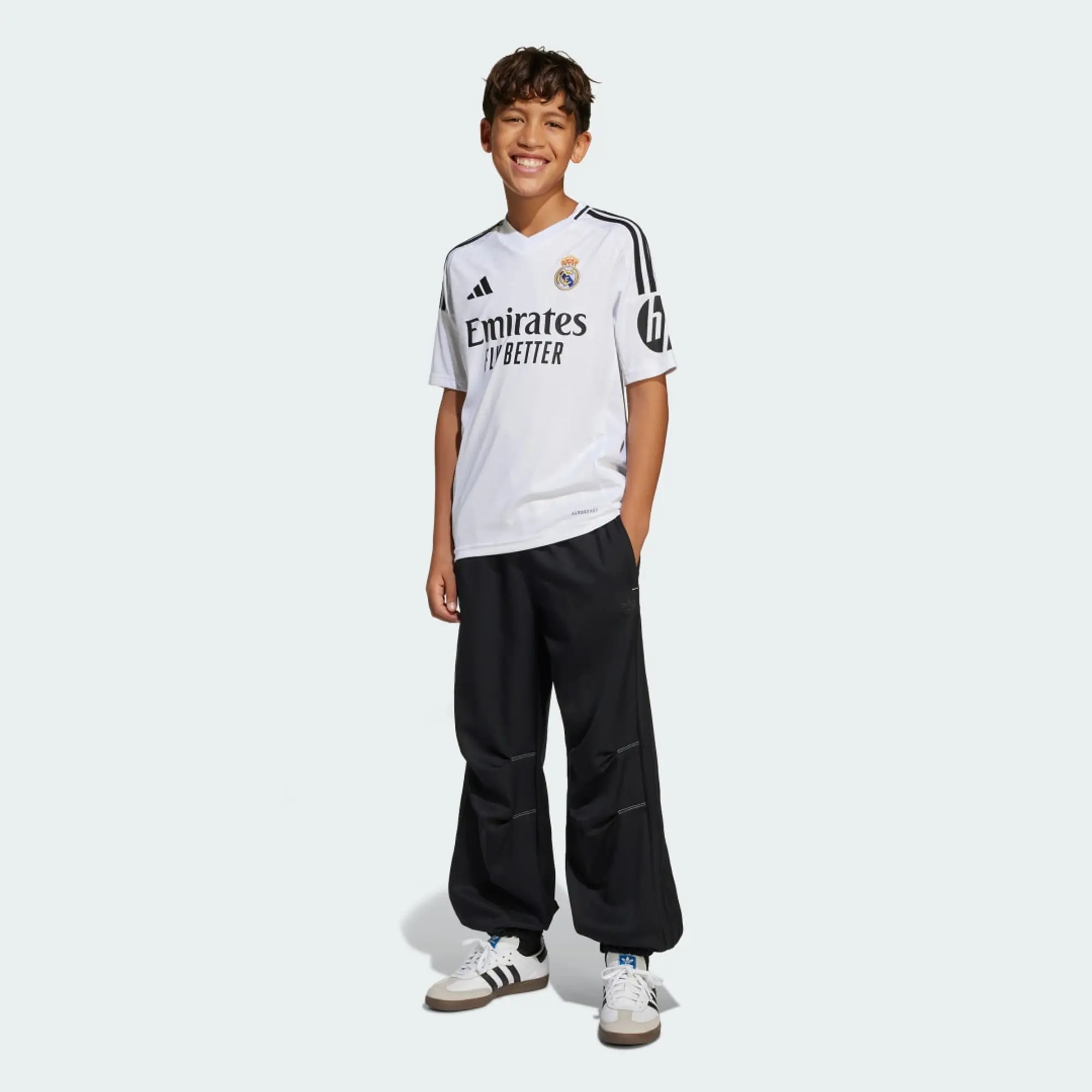 Adidas Real Madrid 24/25 Home Junior Short Sleeve T-shirt