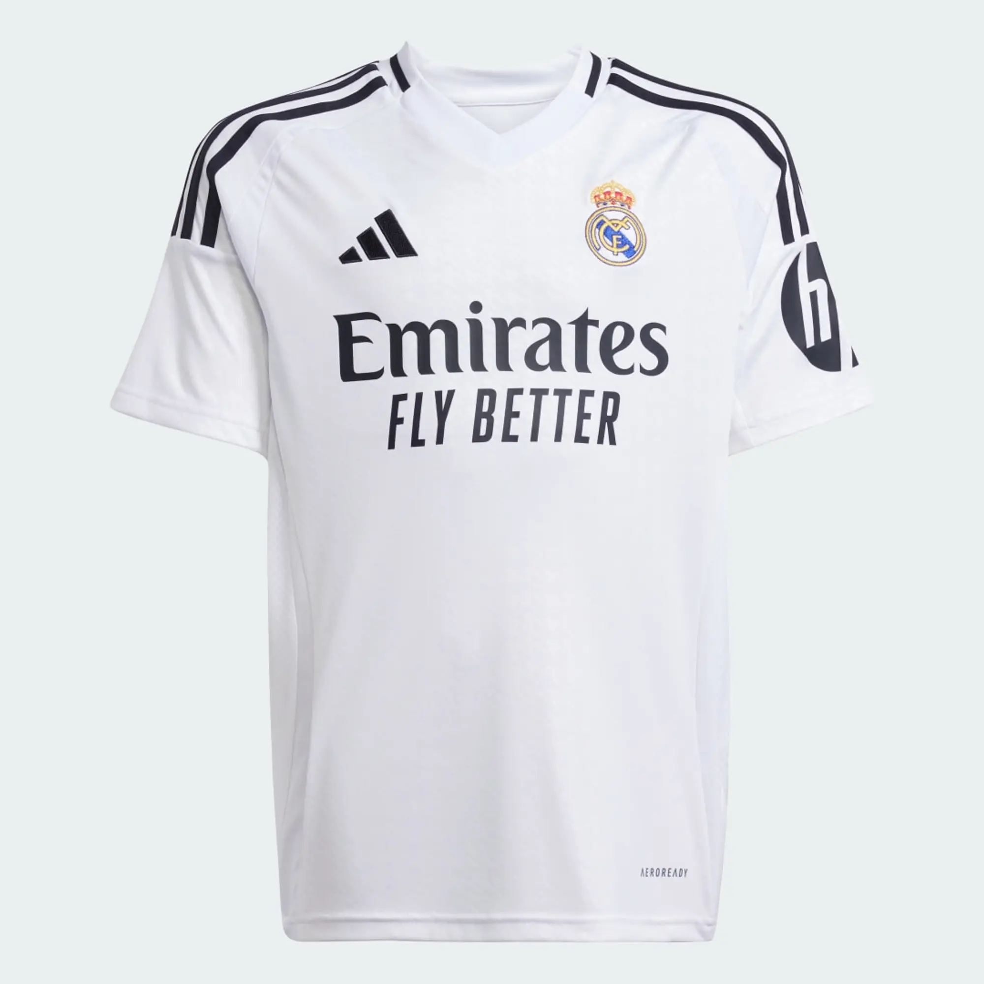 Adidas Real Madrid 24/25 Home Junior Short Sleeve T-shirt