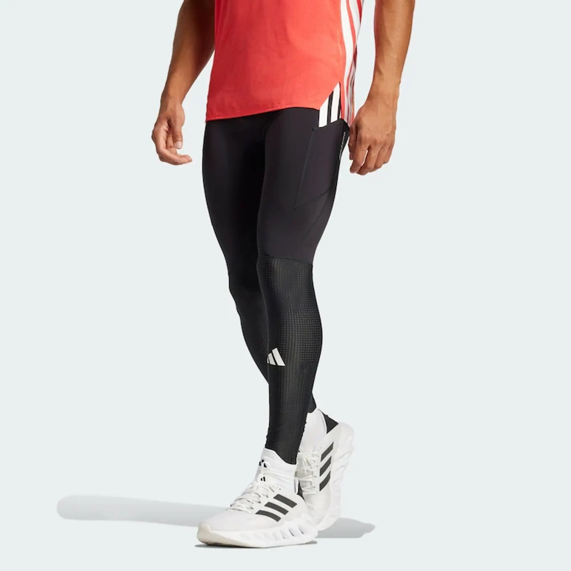 adidas Adizero Running Tights Men - Black