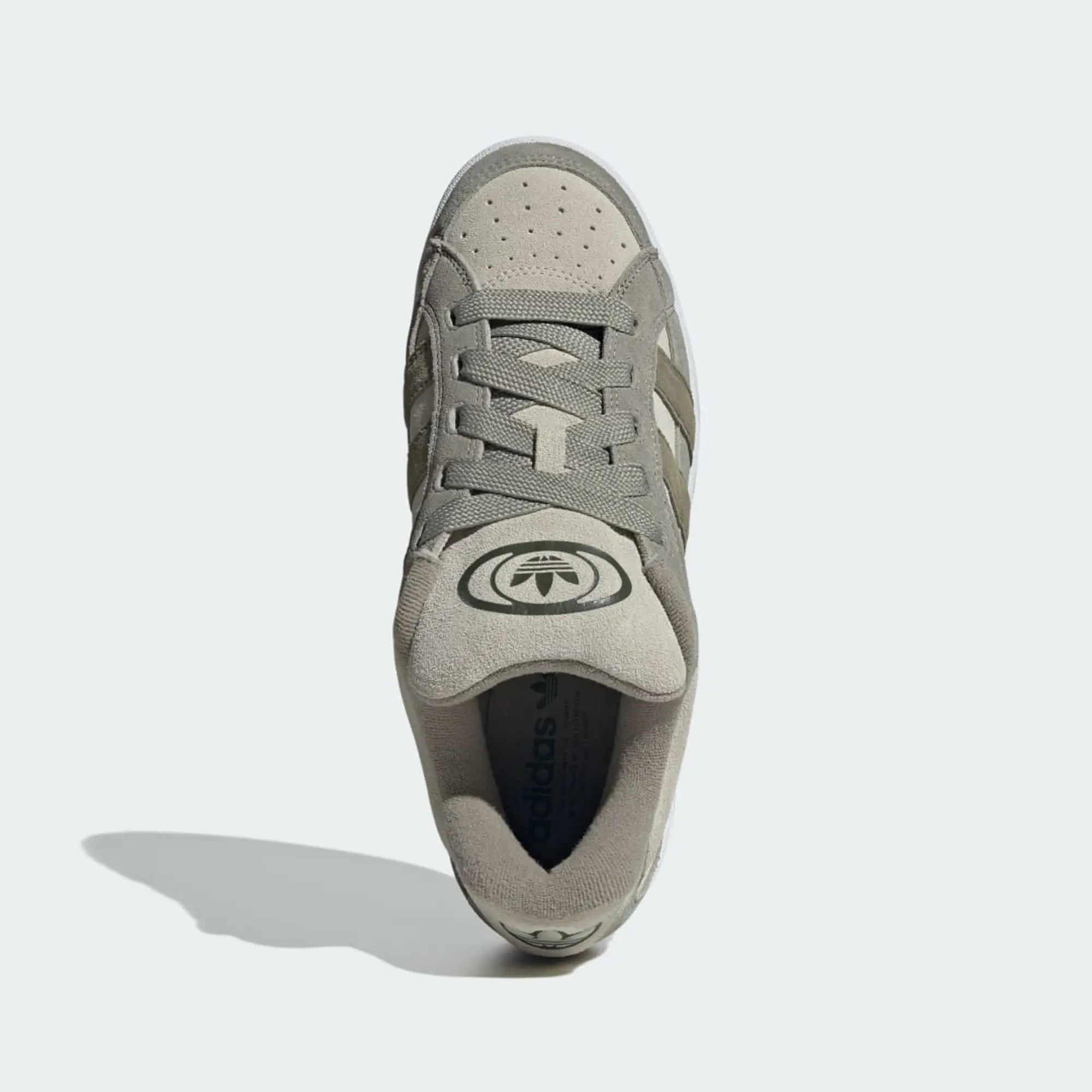 Adidas Originals Campus 00S Beta Trainers In Grey And Green-Neutral