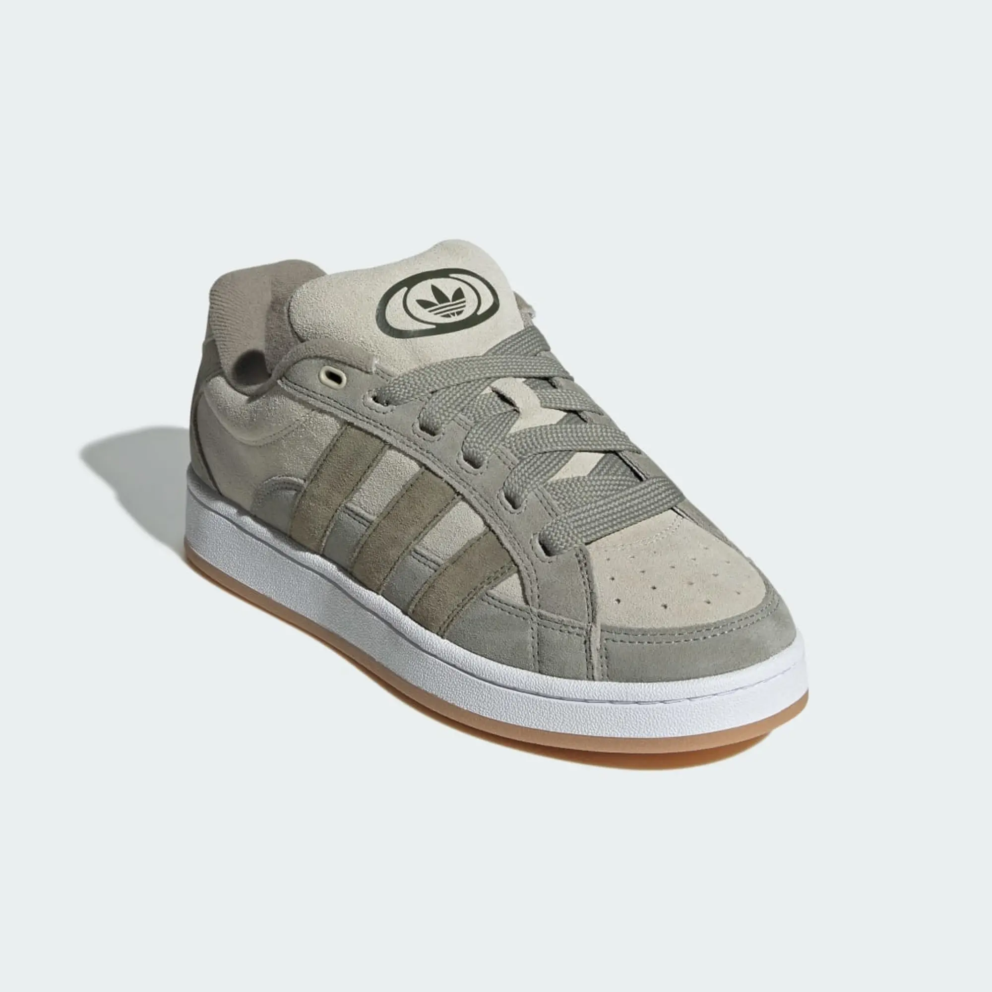 Adidas Originals Campus 00S Beta Trainers In Grey And Green-Neutral