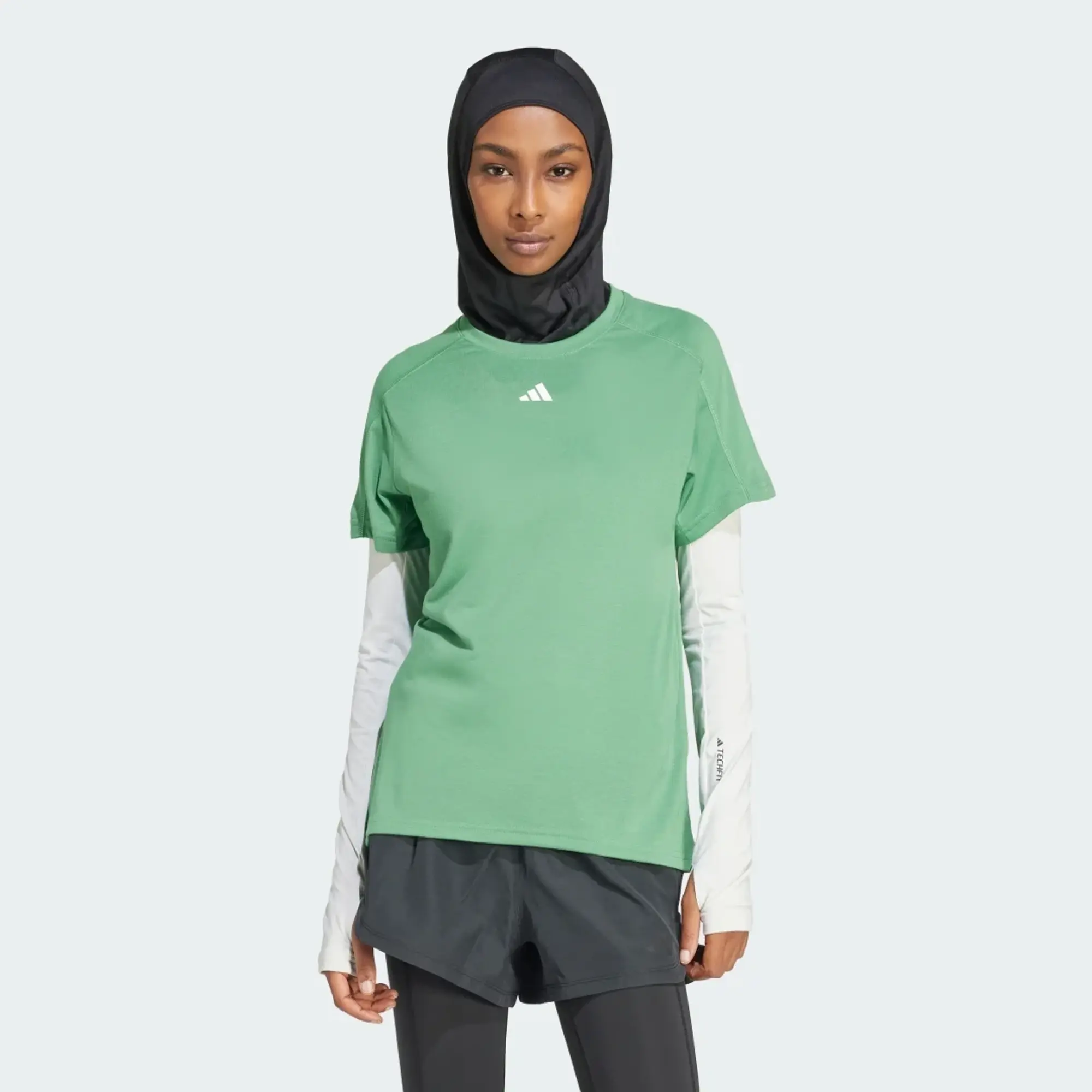 adidas AEROREADY Train Essentials Minimal Branding Crewneck T-Shirt