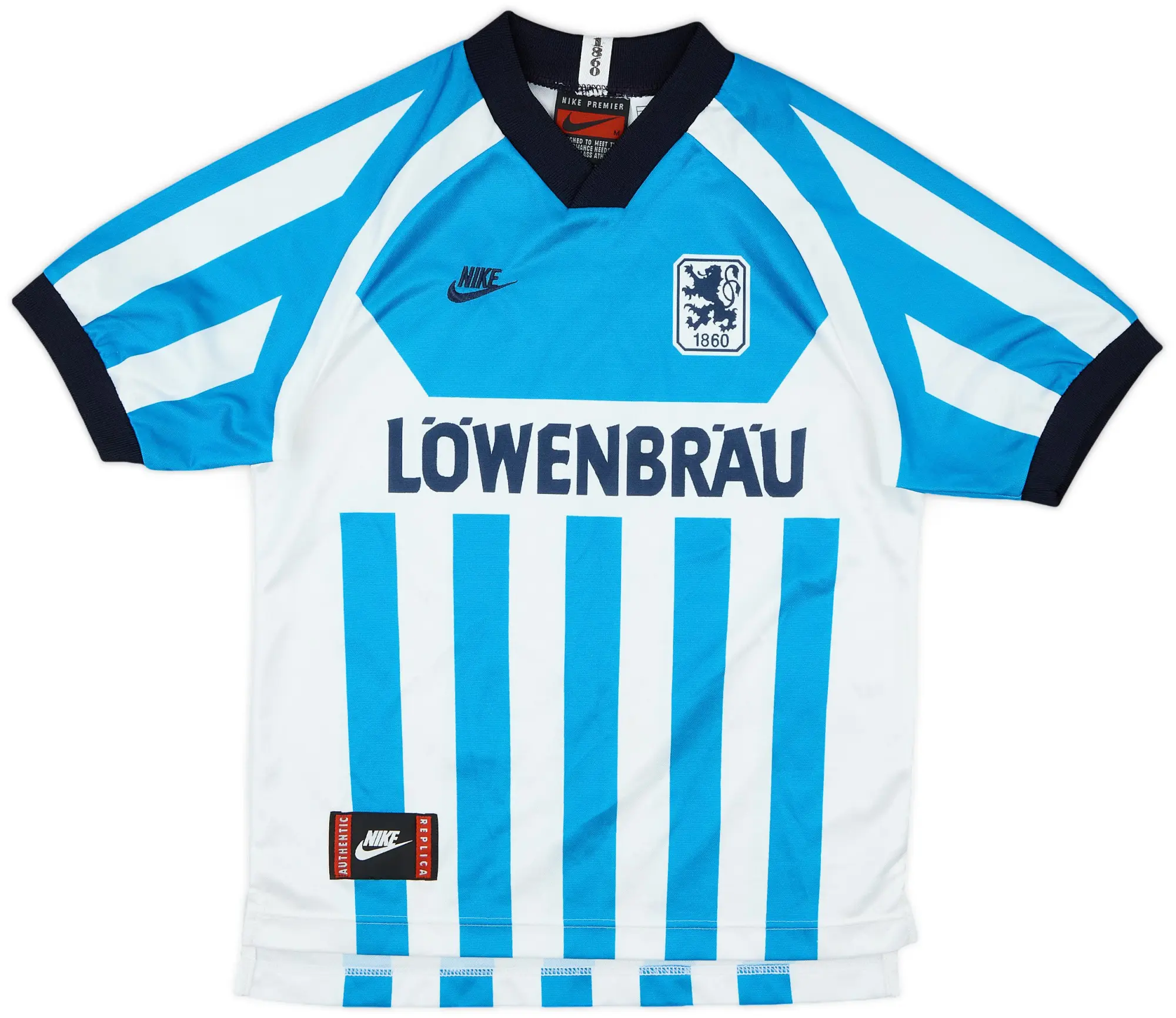 Nike 1995-96 1860 Munich Home Shirt - 7/10 - (M.Boys)