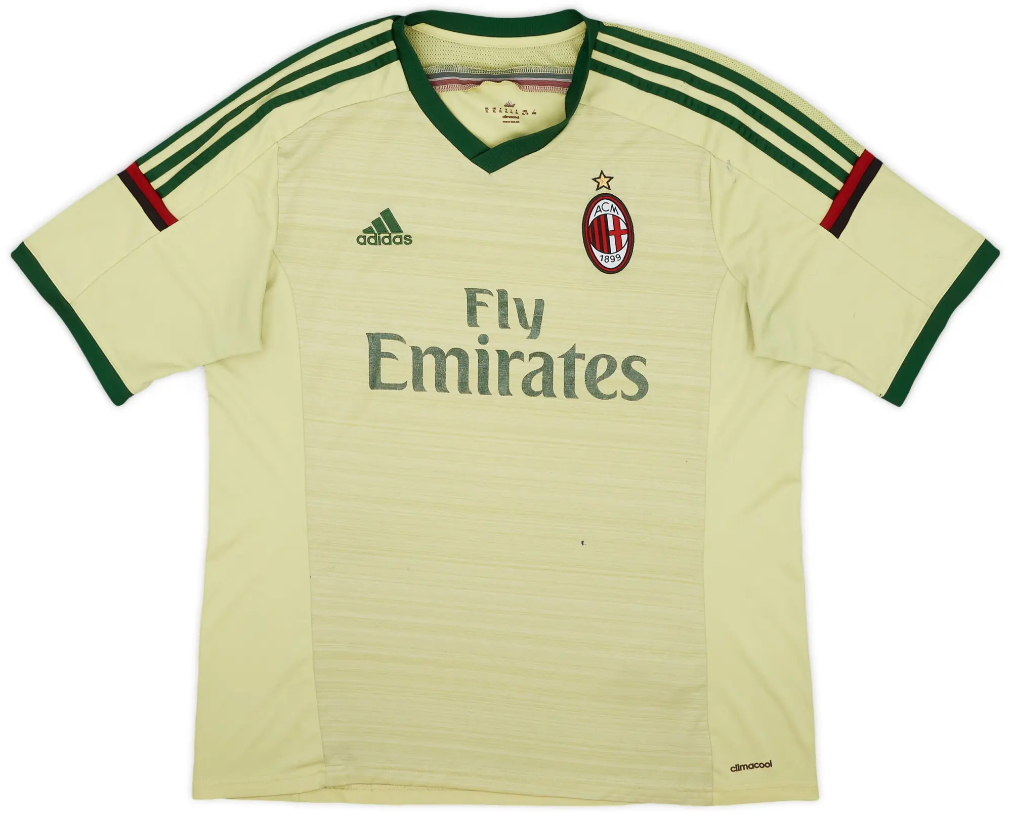 adidas 2014-15 AC Milan Third Shirt - 5/10 - (XL)