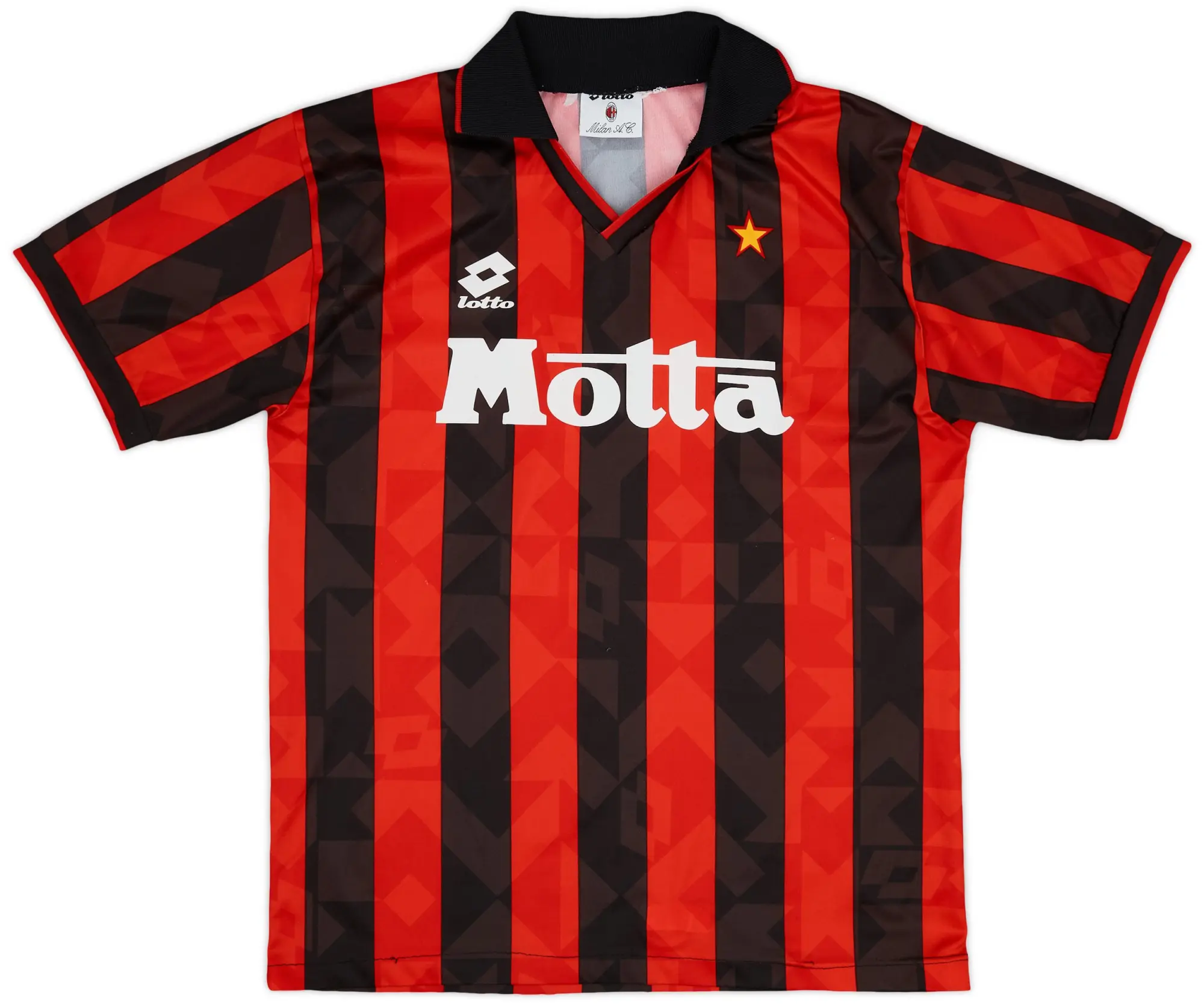 Lotto 1993-94 AC Milan Home Shirt - 8/10 - (L)