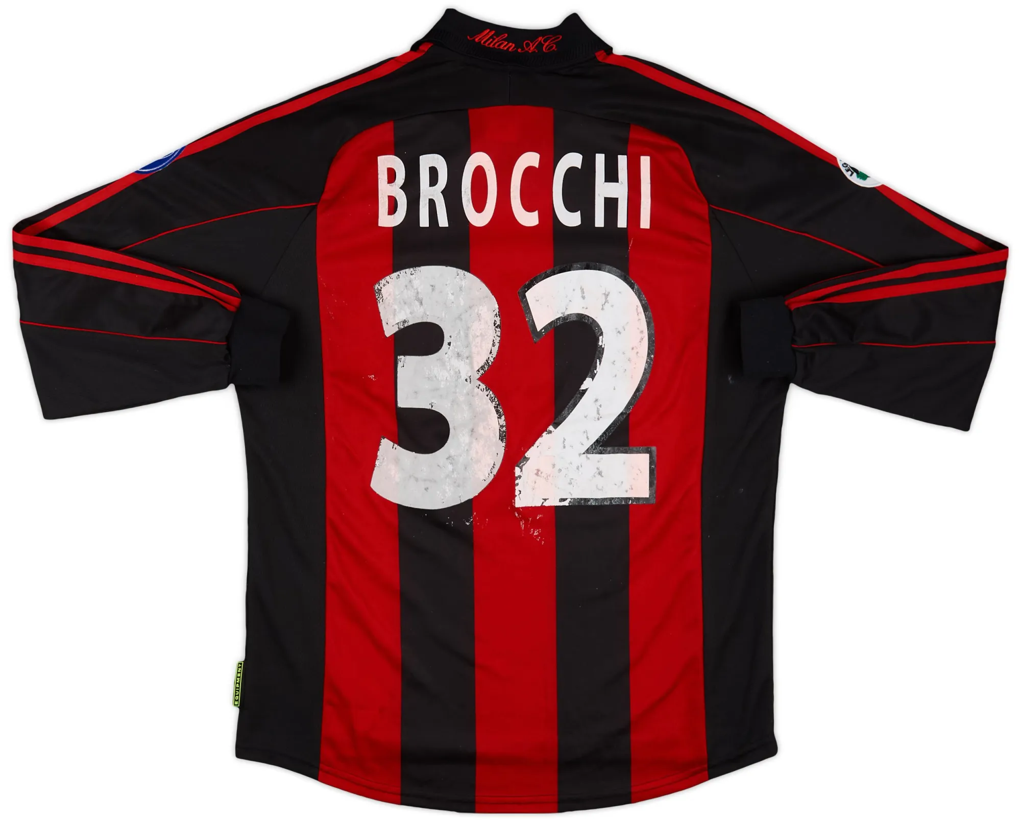 adidas ACミラン 2001 ユニフォーム 2XO ゲームシャツ 00s Jersey Ac 